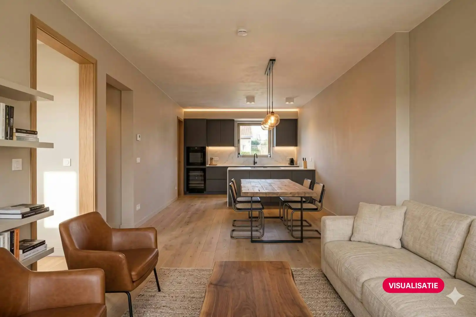 Opbrengsteigendom met handelspand en 2 appartementen te koop in Wevelgem foto 8