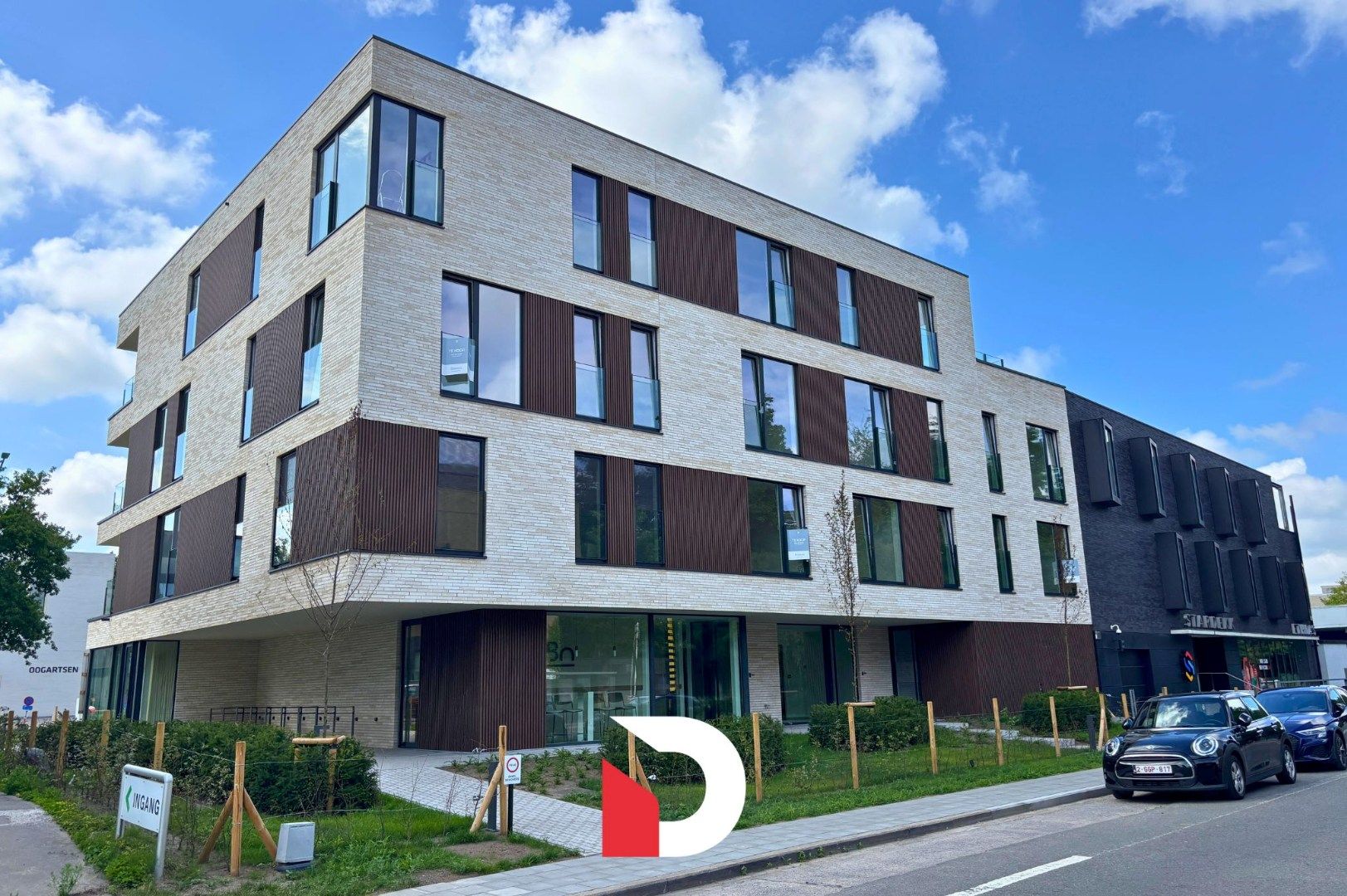 Nieuwbouwappartement met 1 slaapkamer te Sint-Michiels foto {{pictureIndex}}