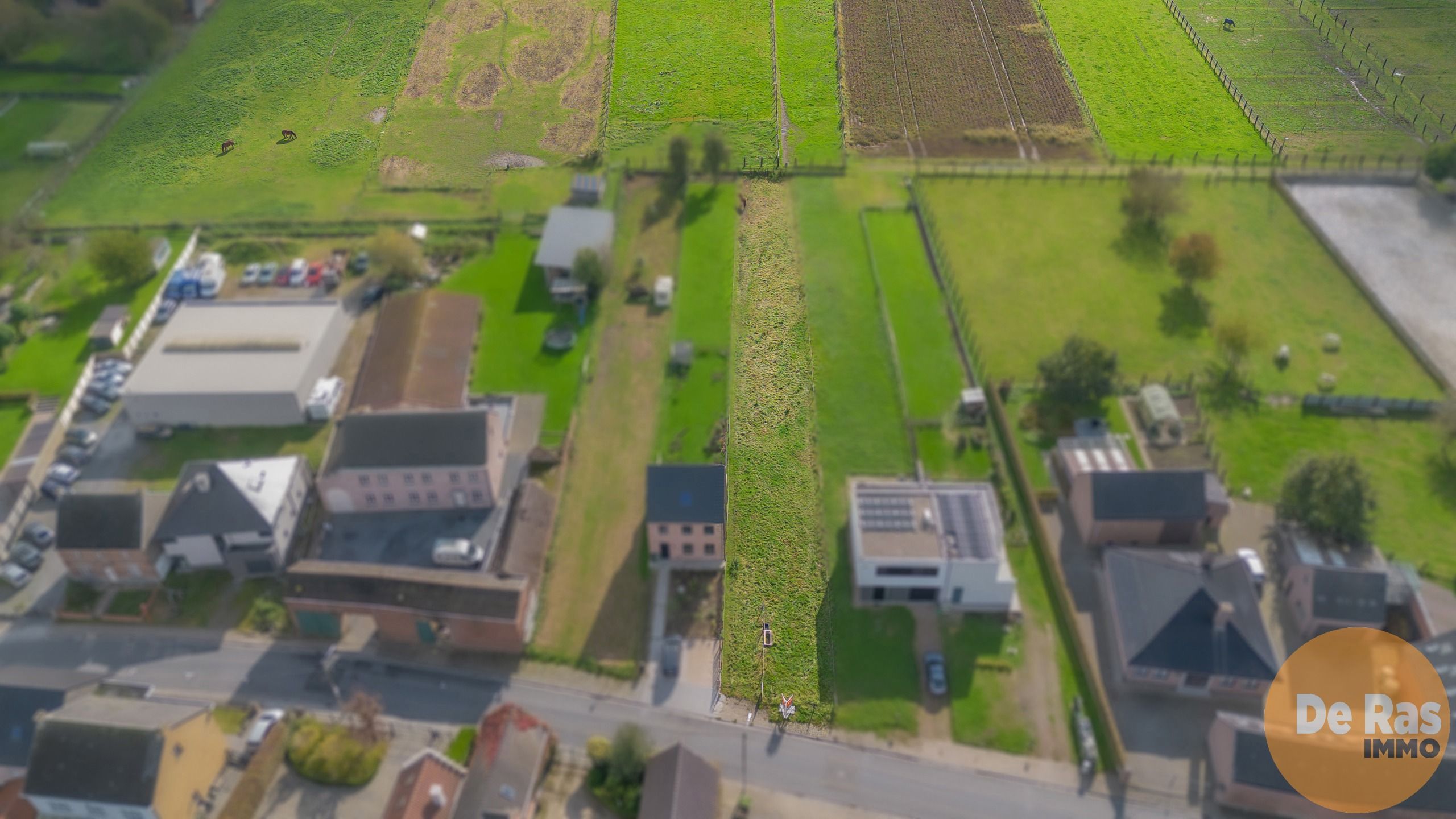 VLIERZELE - Zuidgerichte bouwgrond voor halfopen bebouwing foto 5