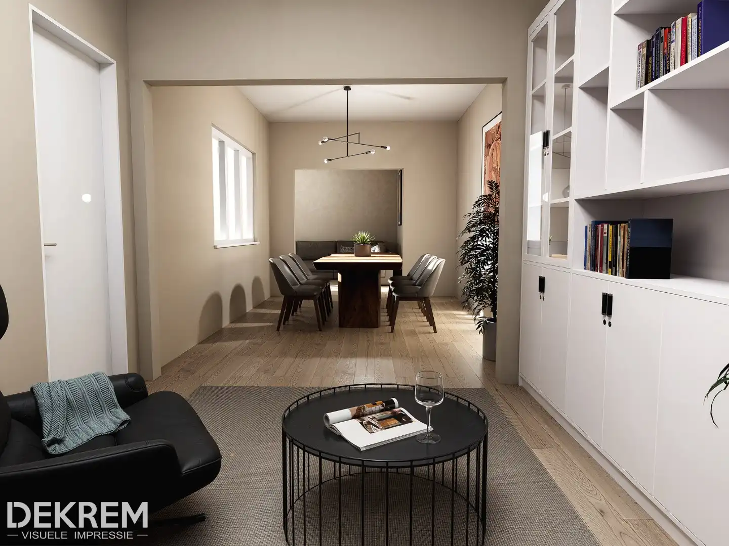 Gelijkvloerse gezinswoning in doodlopende straat. foto 5