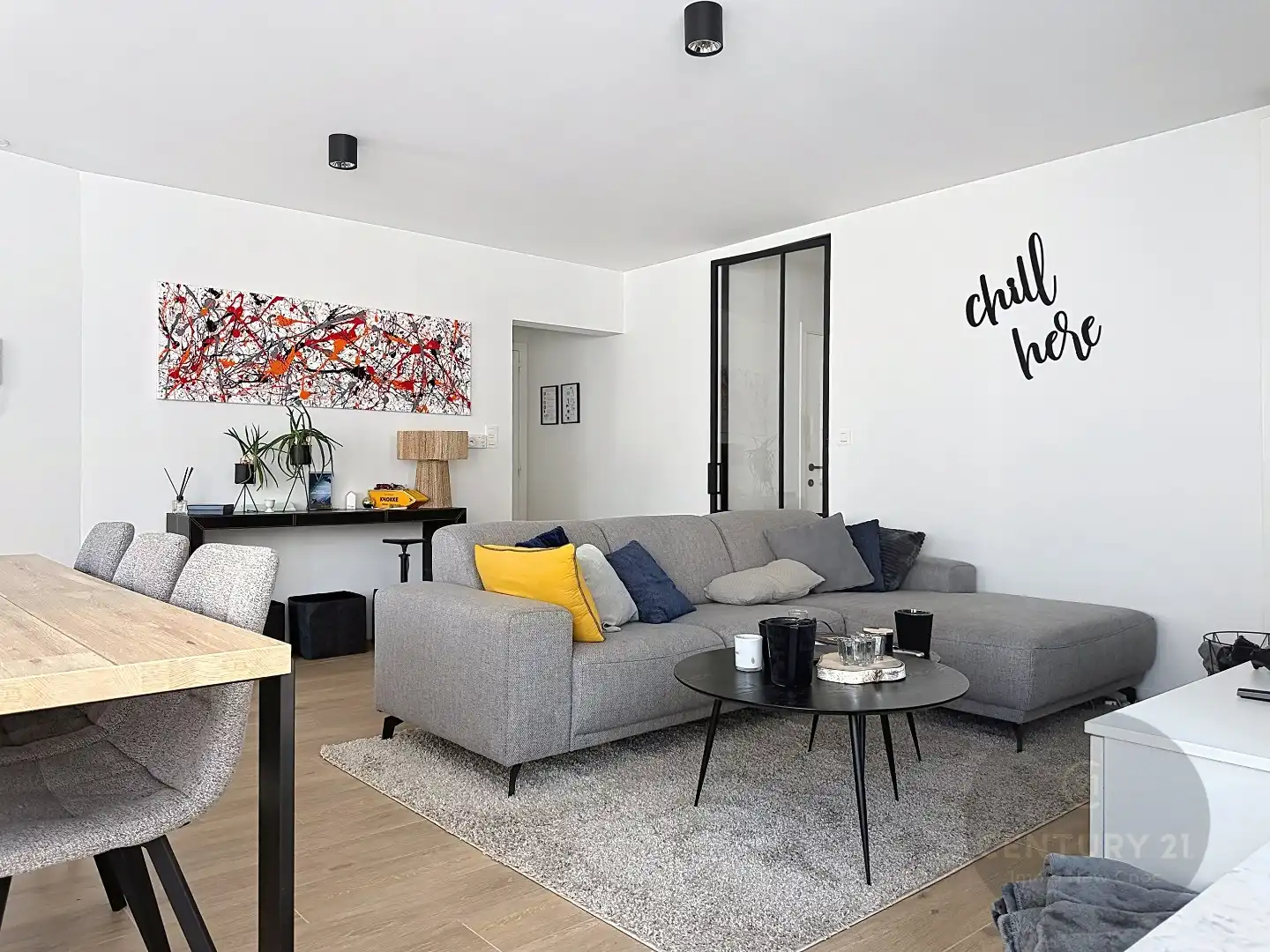 Ruim modern appartement met lift in Oud Knokke, dorp centrum, 2 slaapkamers, fietsberging,  bouwjaar 1985, energielabel C foto 22