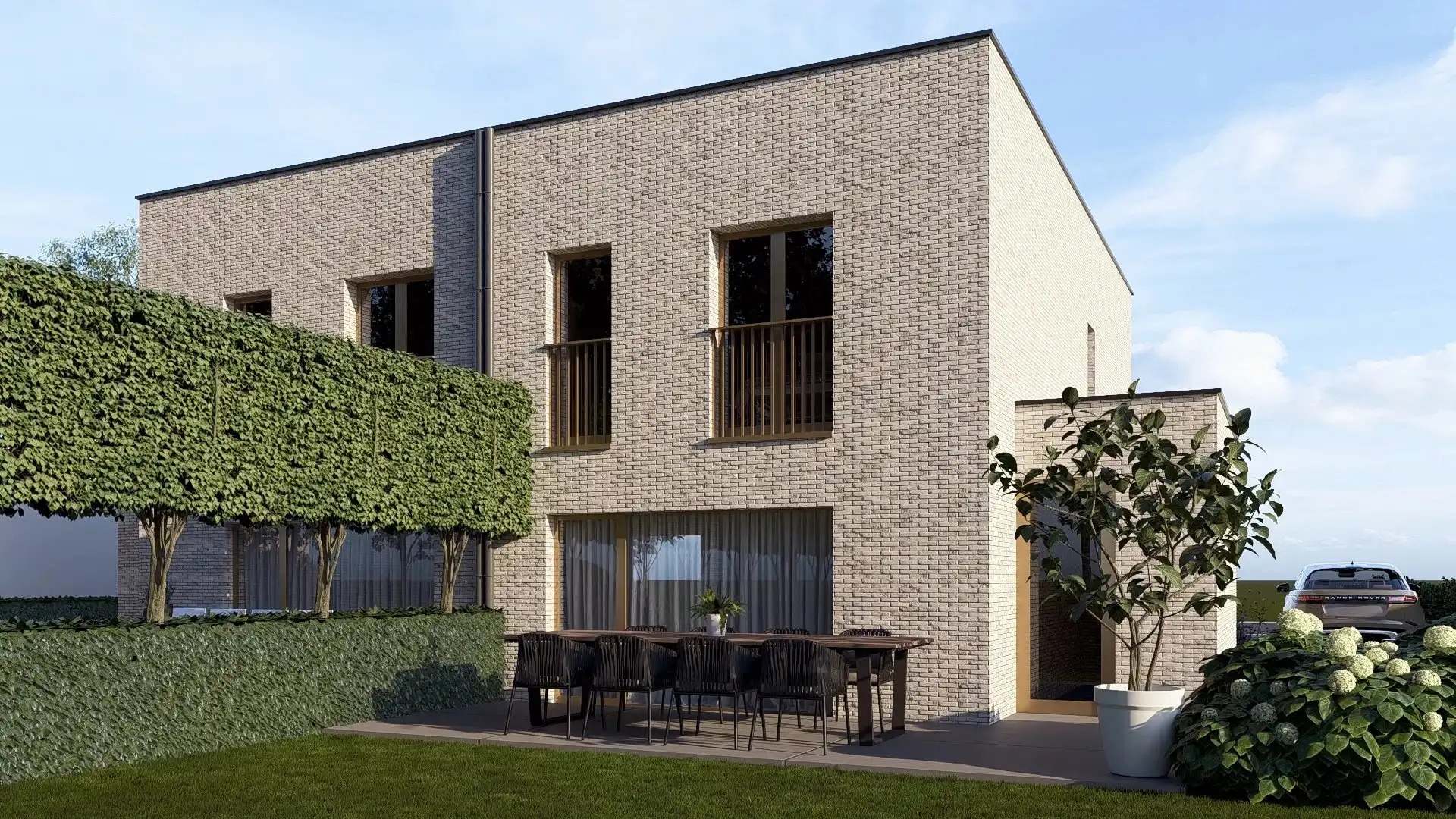 WOONPROJECT "MATS": EXCLUSIEF PROJECT VAN VIER MODERNE ENERGIEZUINIGE WONINGEN IN HASSELT foto 5