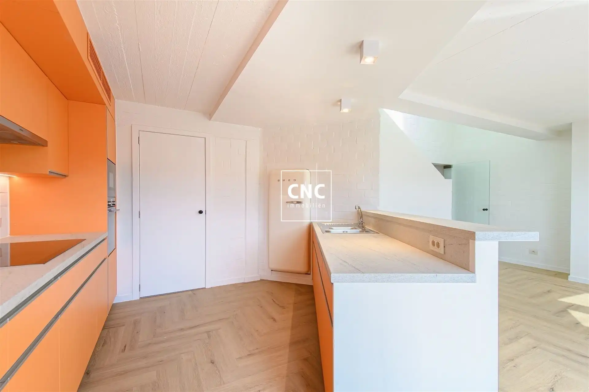 Vintage gerenoveerd duplexappartement nabij Zeedijk-Heist foto 6