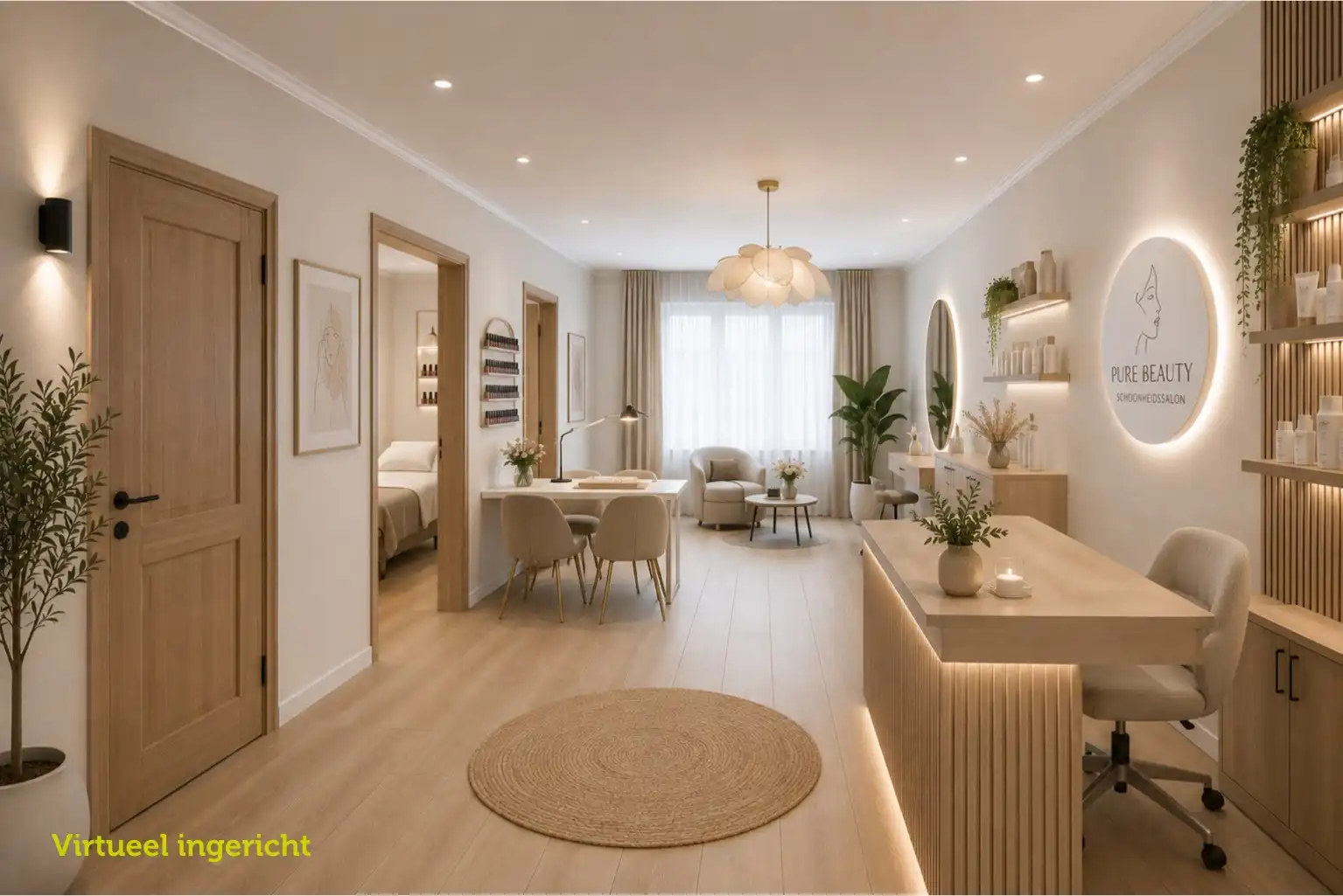 Casco woning met kantoorfunctie, ruime garage en een knusse binnenkoer foto 12