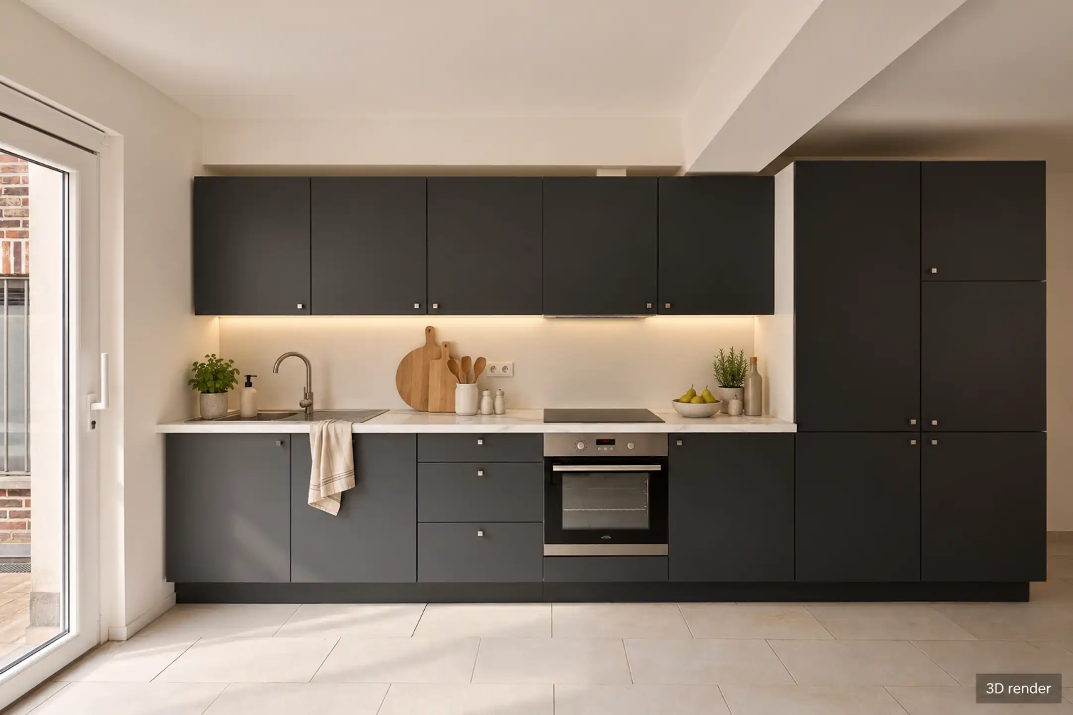 Volledig gerenoveerd duplex met terras foto 8