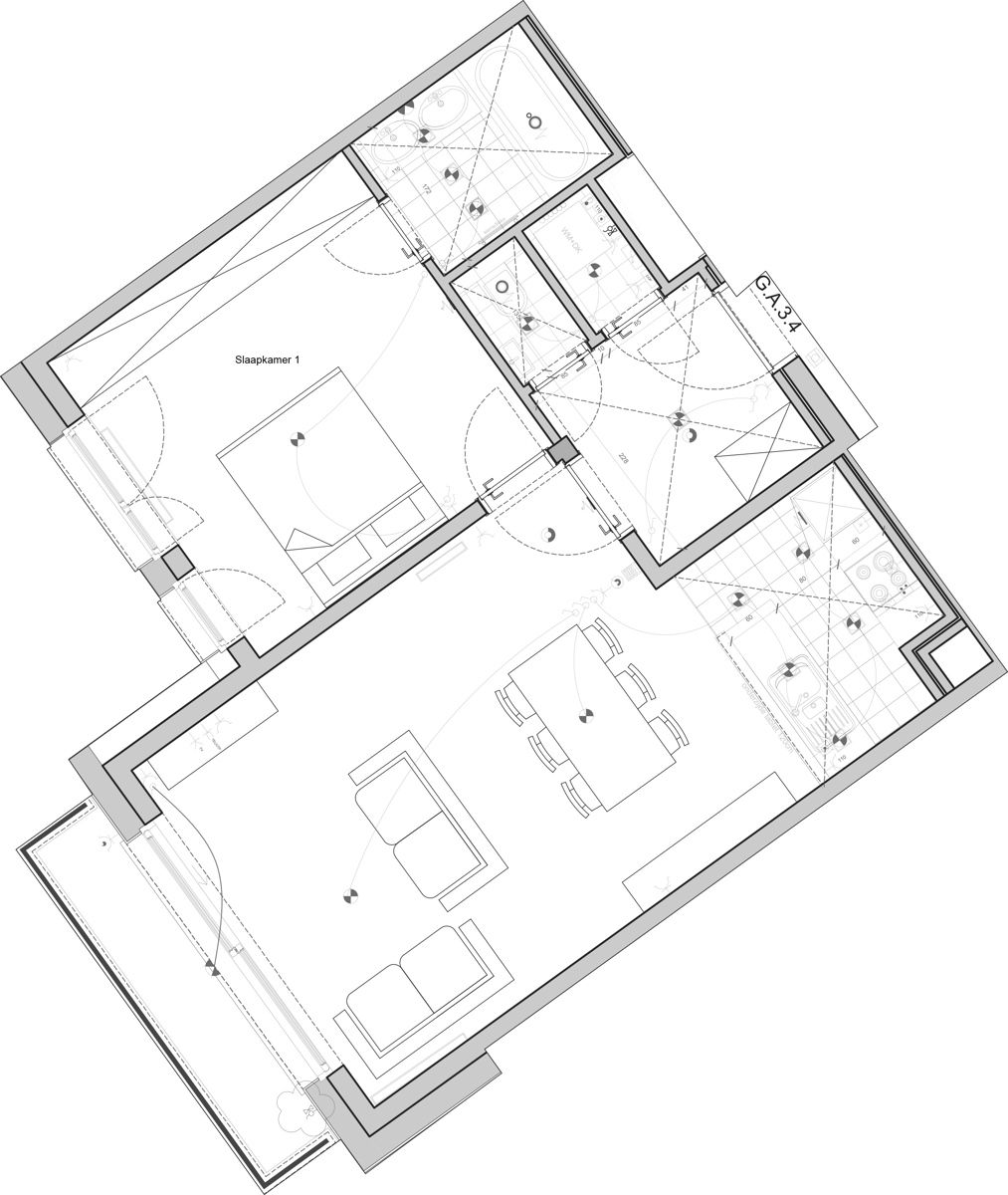 Prachtig Gem. app.- 1 Kamer (NAVO area) foto 11
