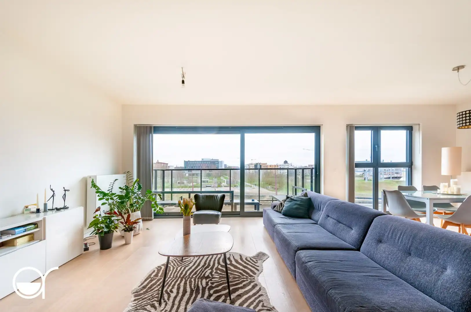 Prachtig appartement met 3 slaapkamers en terras met zicht op het Blaisantpark foto 6