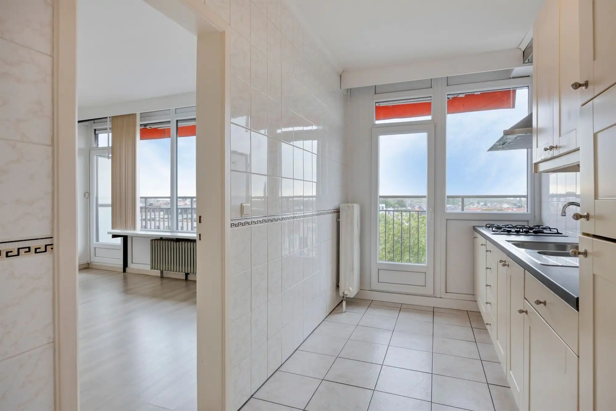Appartement met 2 slaapkamers en terrassen aan De Bist in Wilrijk foto 9