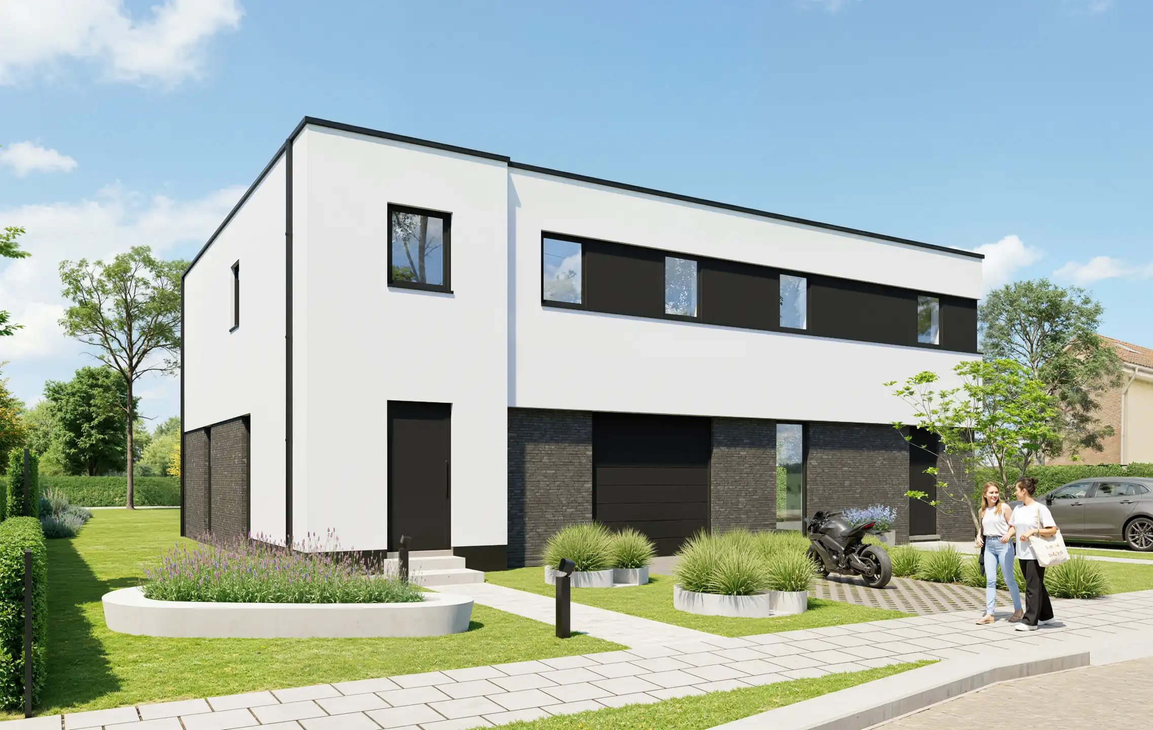 Moderne BEN-nieuwbouwwoning foto {{pictureIndex}}