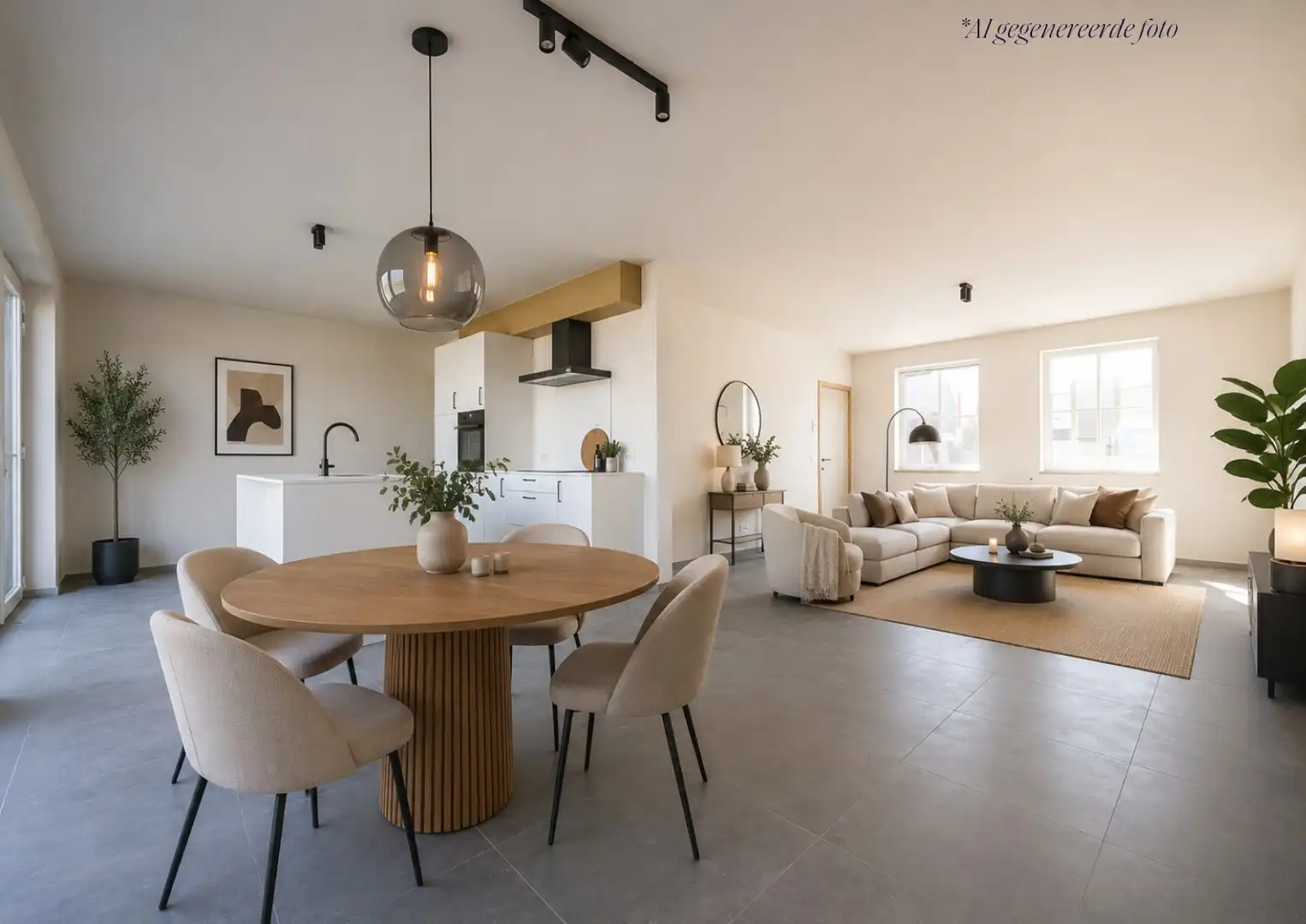 Hedendaagse nieuwbouwwoning nabij centrum foto 2