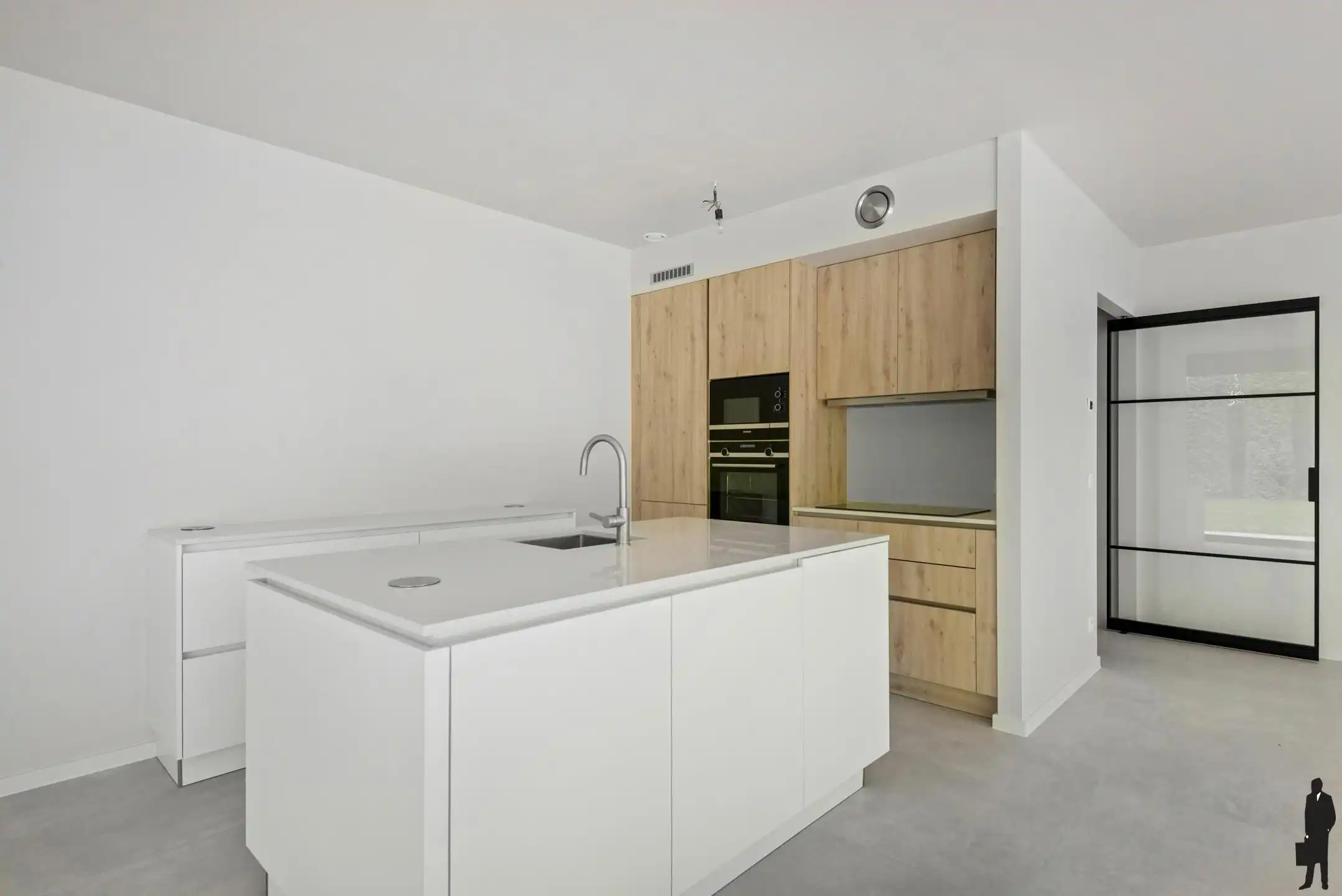 Energiezuinig gelijkvloers parkapp in een groene omgeving foto 10