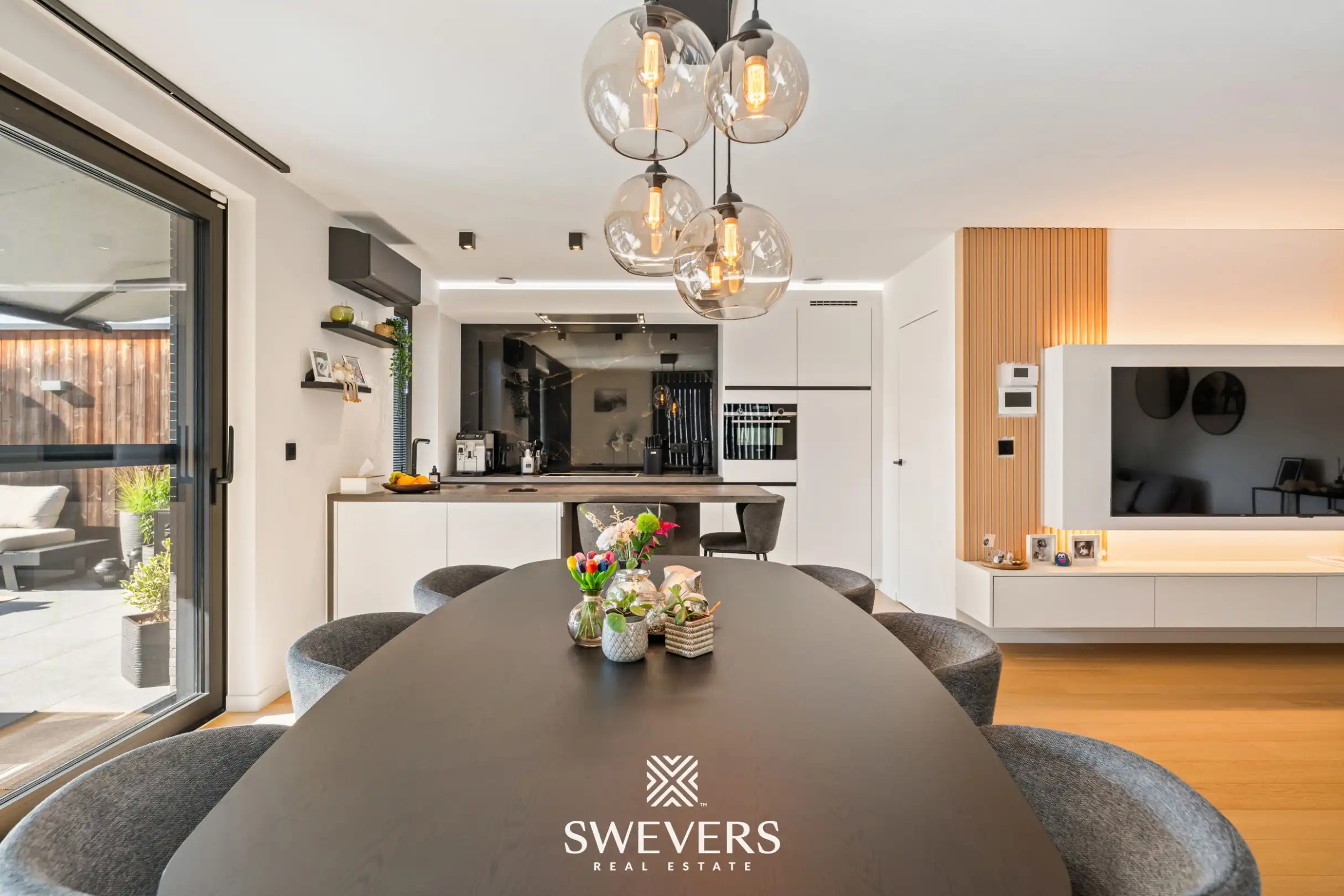 Recent gelijkvloers appartement (2021) met tuin, 2 slaapkamers en 2 parkeerplaatsen in Alken foto 4