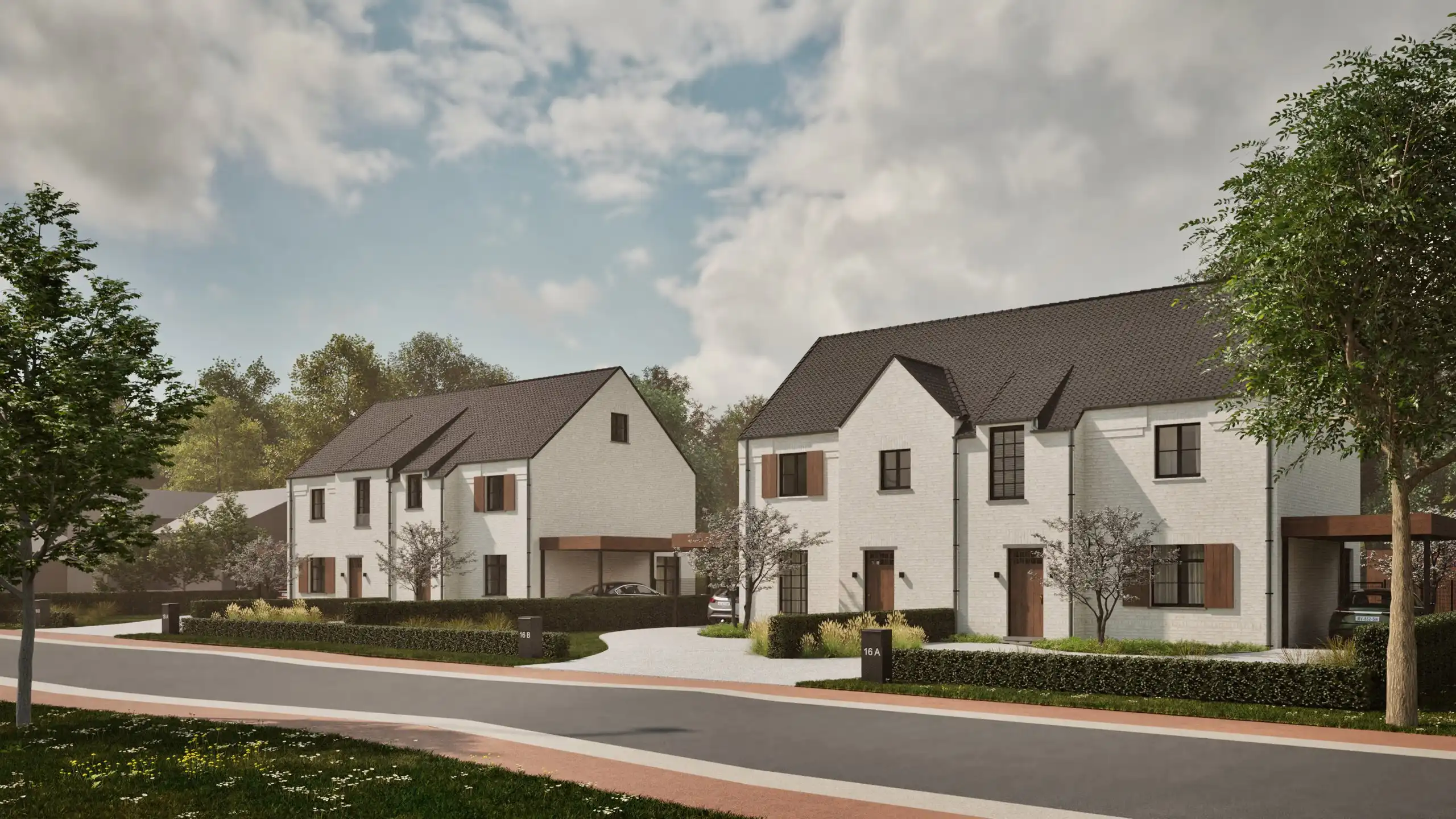 Ruime energiezuinige pastorijwoning , zicht op de groen!  foto 9