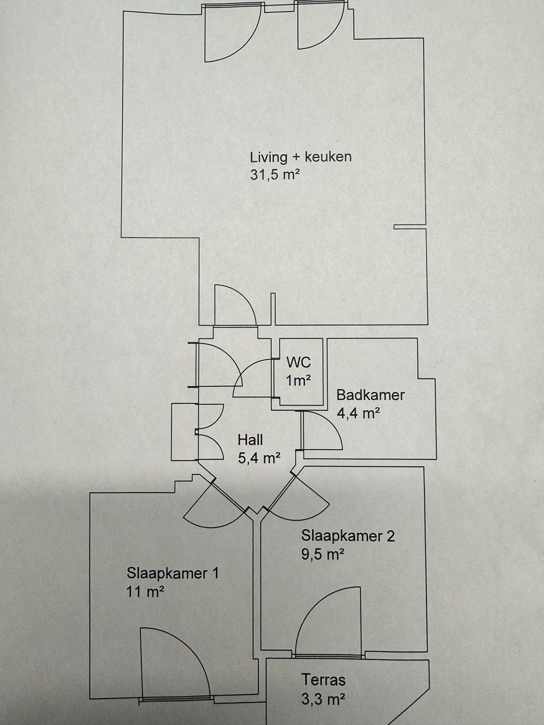 Appartement met 2 slaapkamers en autostandplaats in centrum Leuven foto 32