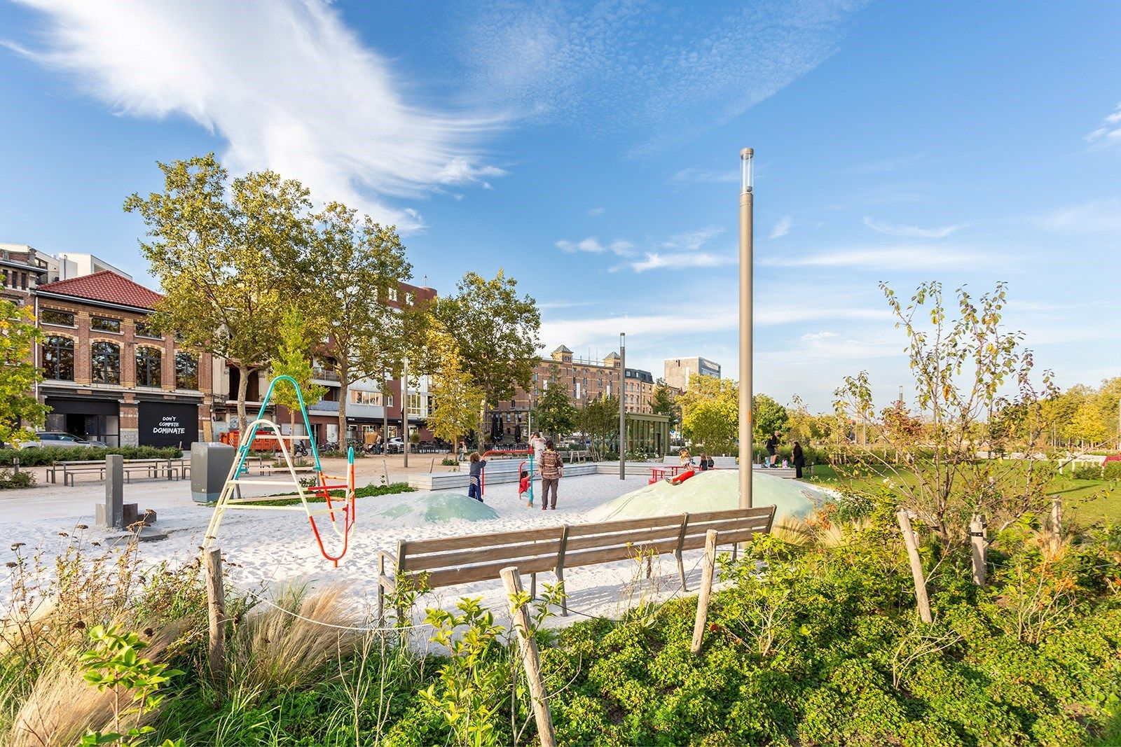 Appartementsgebouw met zicht op Park Dok Zuid foto 28