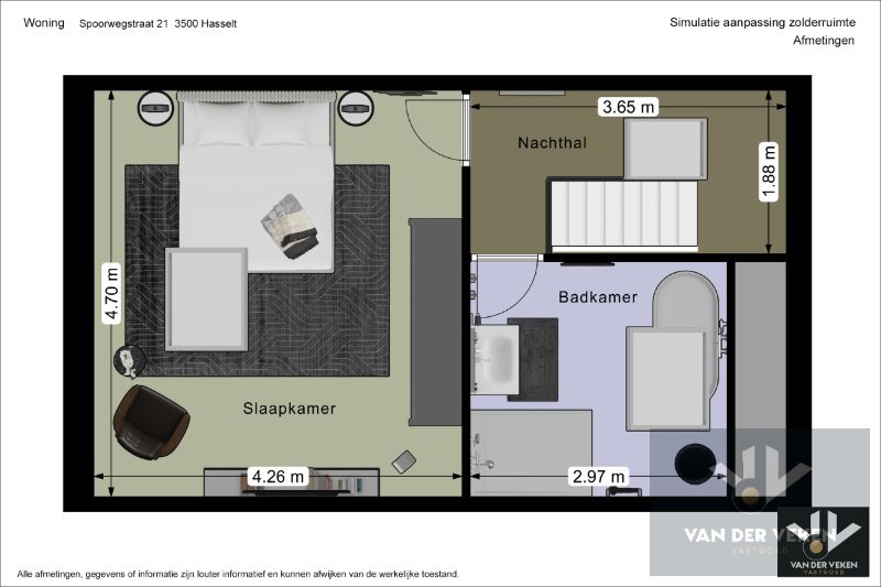 Verzorgde rijwoning met stadstuin aan Hasseltse stadsrand foto 18