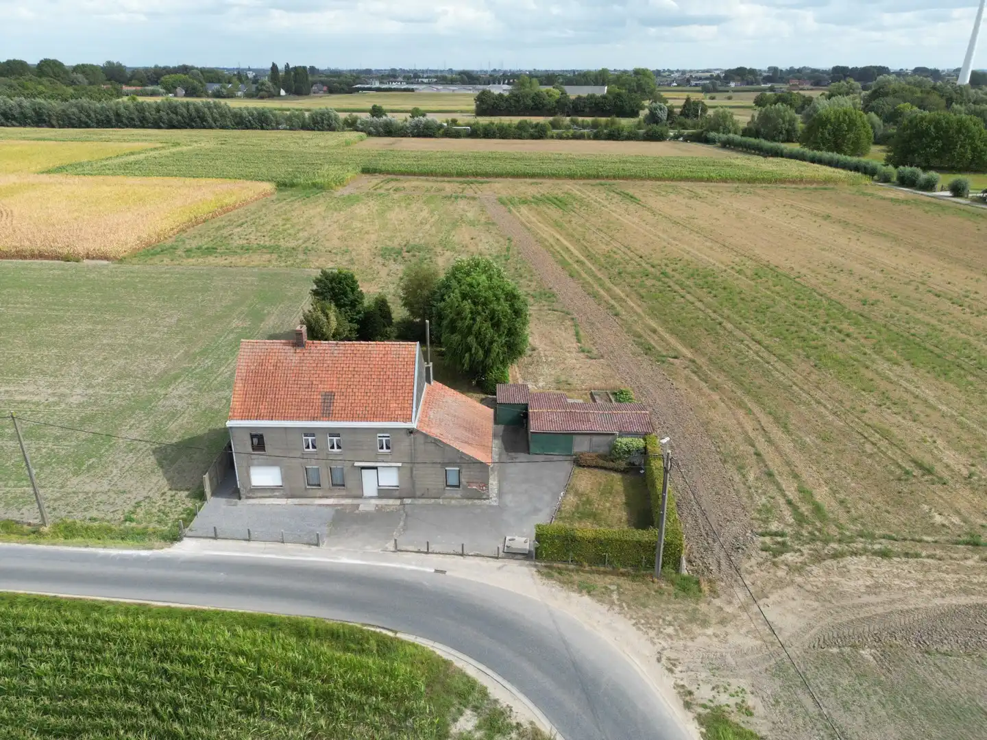 Landelijke woning/bouwgrond met verzichten - Oekene foto 3
