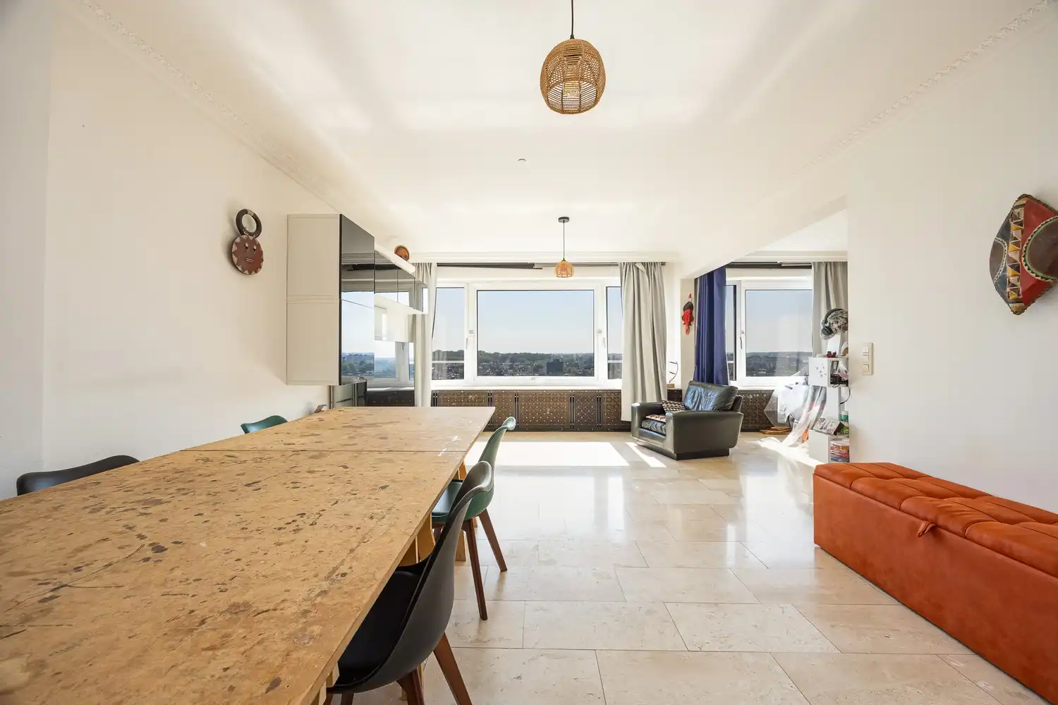 Ruim 2-slaapkamerappartement met prachtig uitzicht in Berchem foto 9