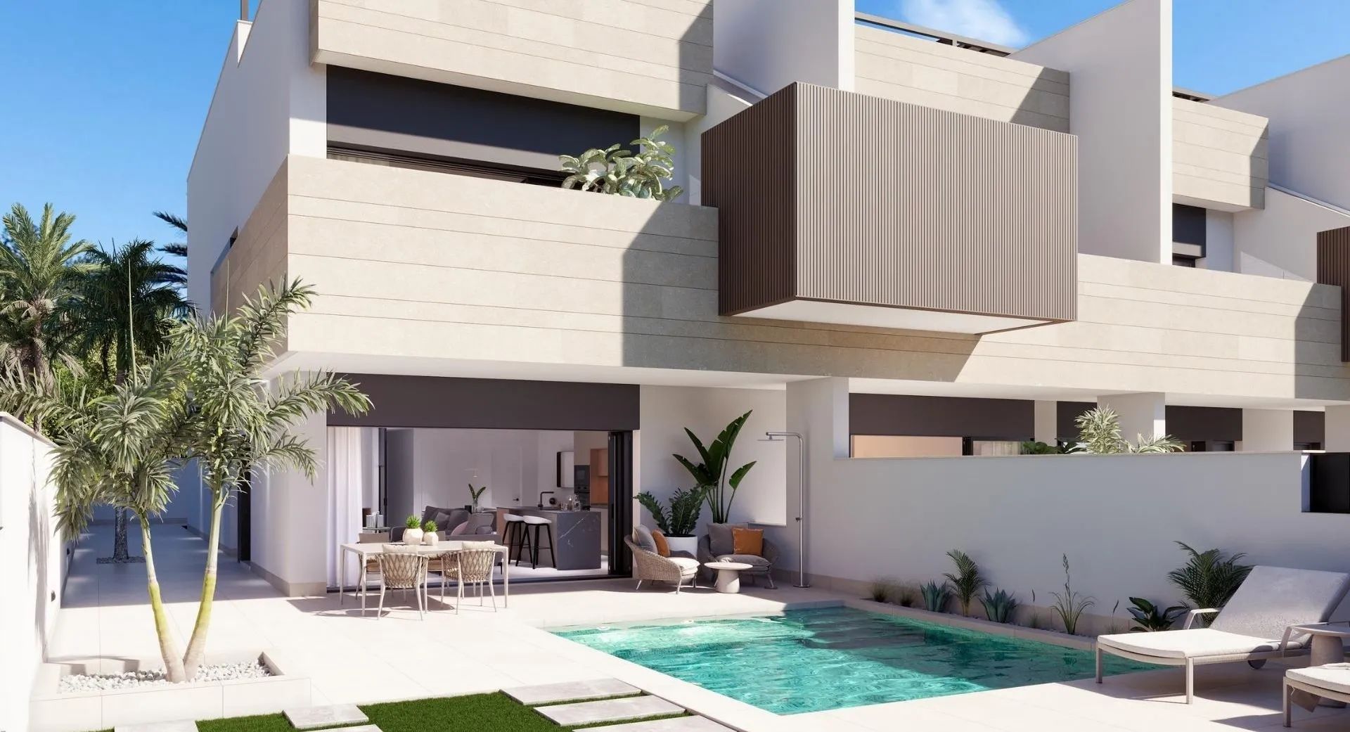 Boutique leven aan de Costa Blanca: luxe woningen met privézwembad nabij zee en centrum foto {{pictureIndex}}