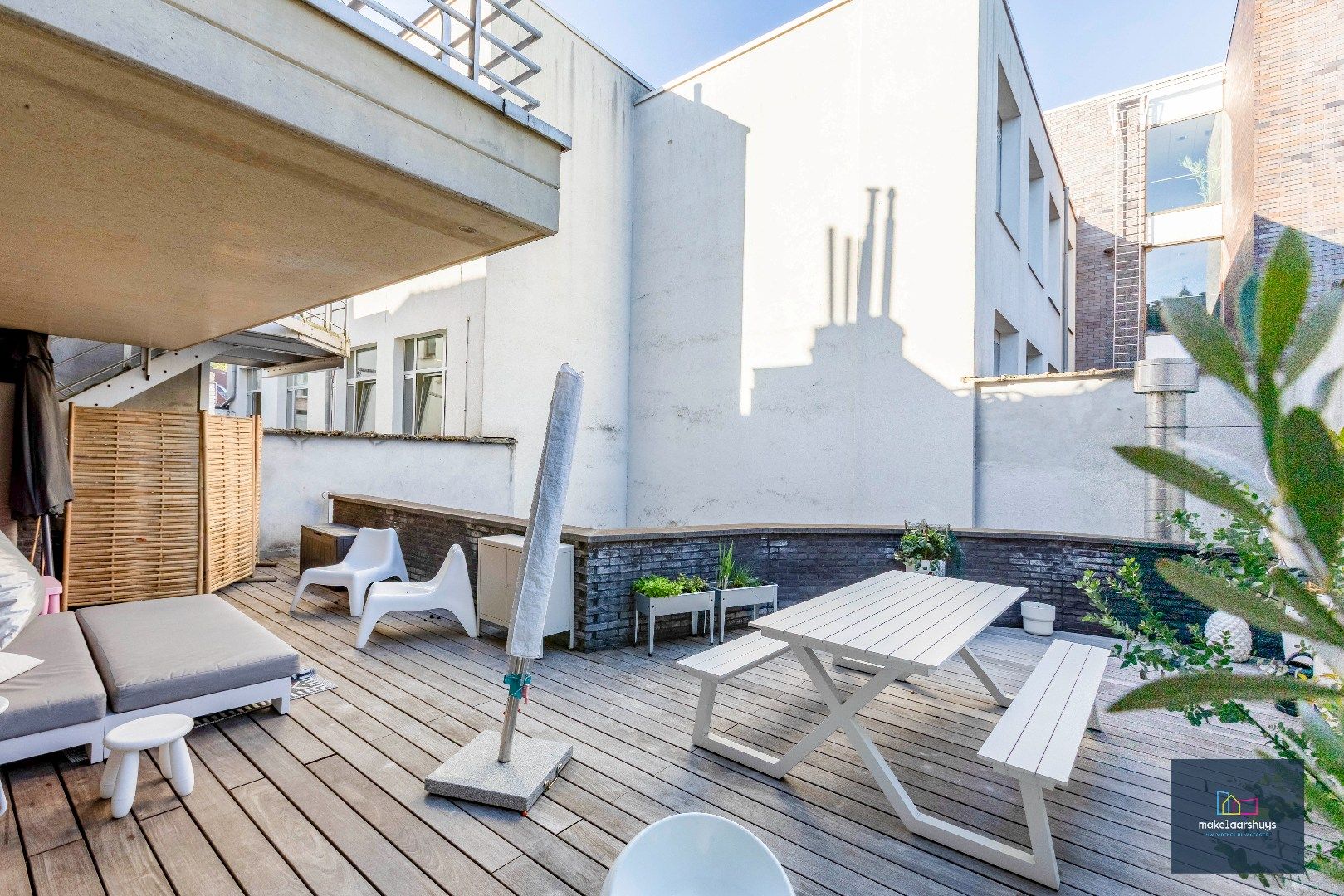 2slp. app. met schitterend terras in centrum Gent foto 10