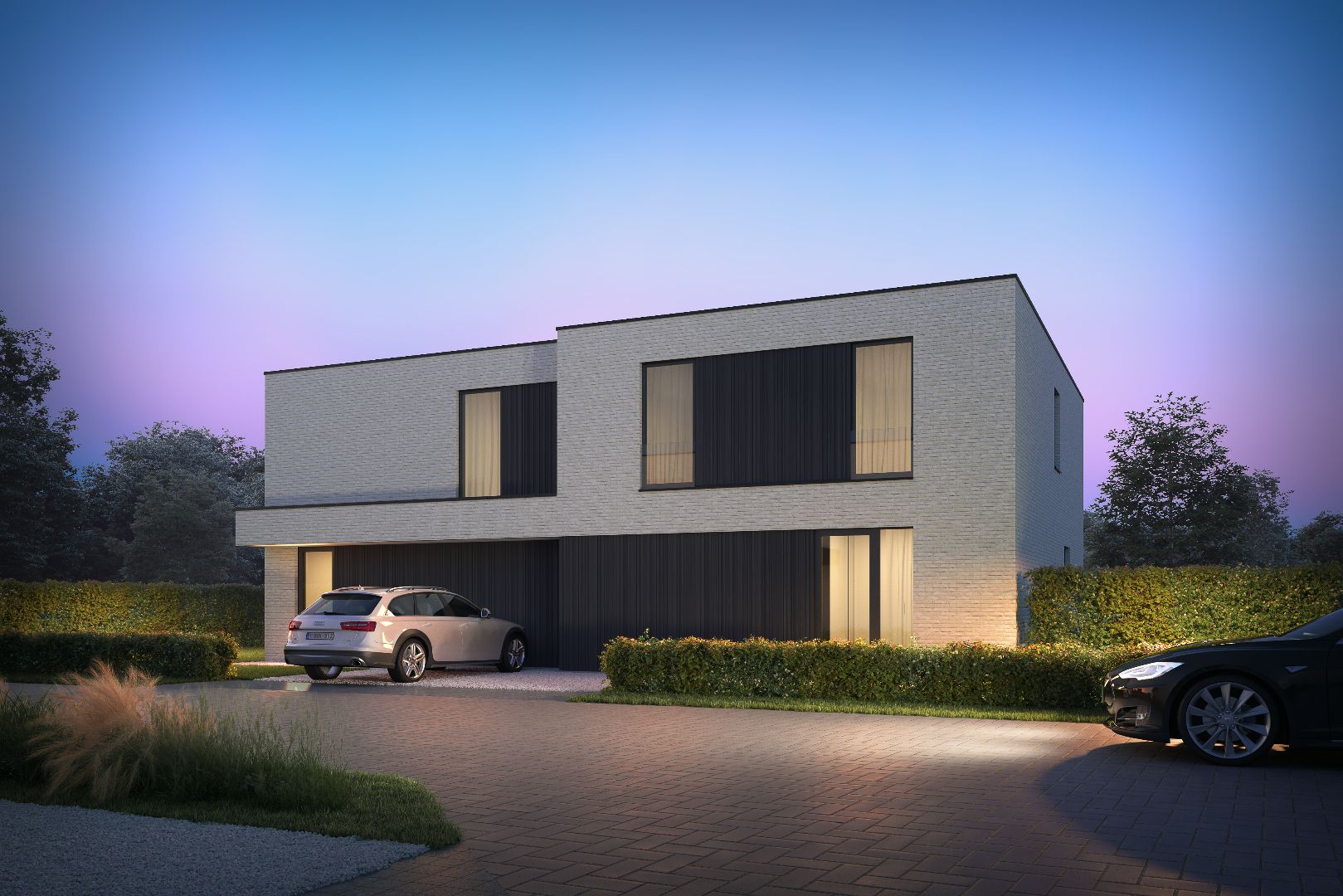 Moderne woningen in het groen en het hart van Ieper. foto 1