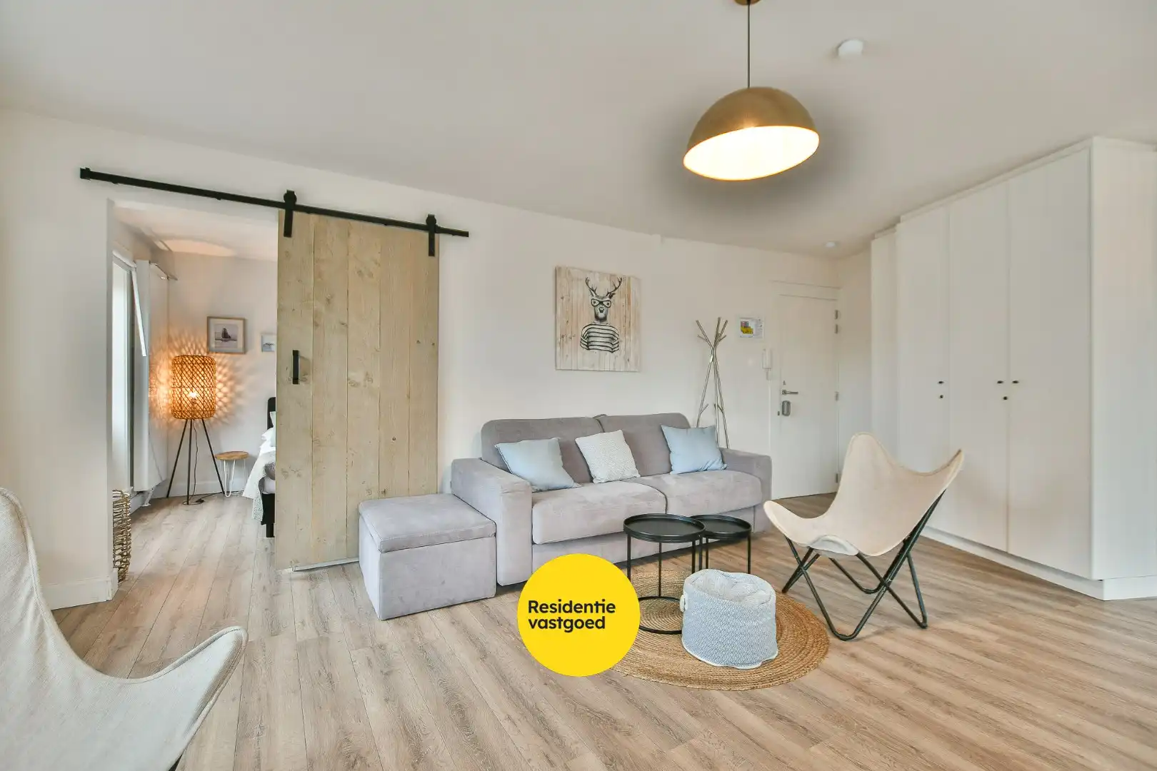 Lichtrijk éénslaapkamerappartement nabij centrum en bos in De Haan foto 11