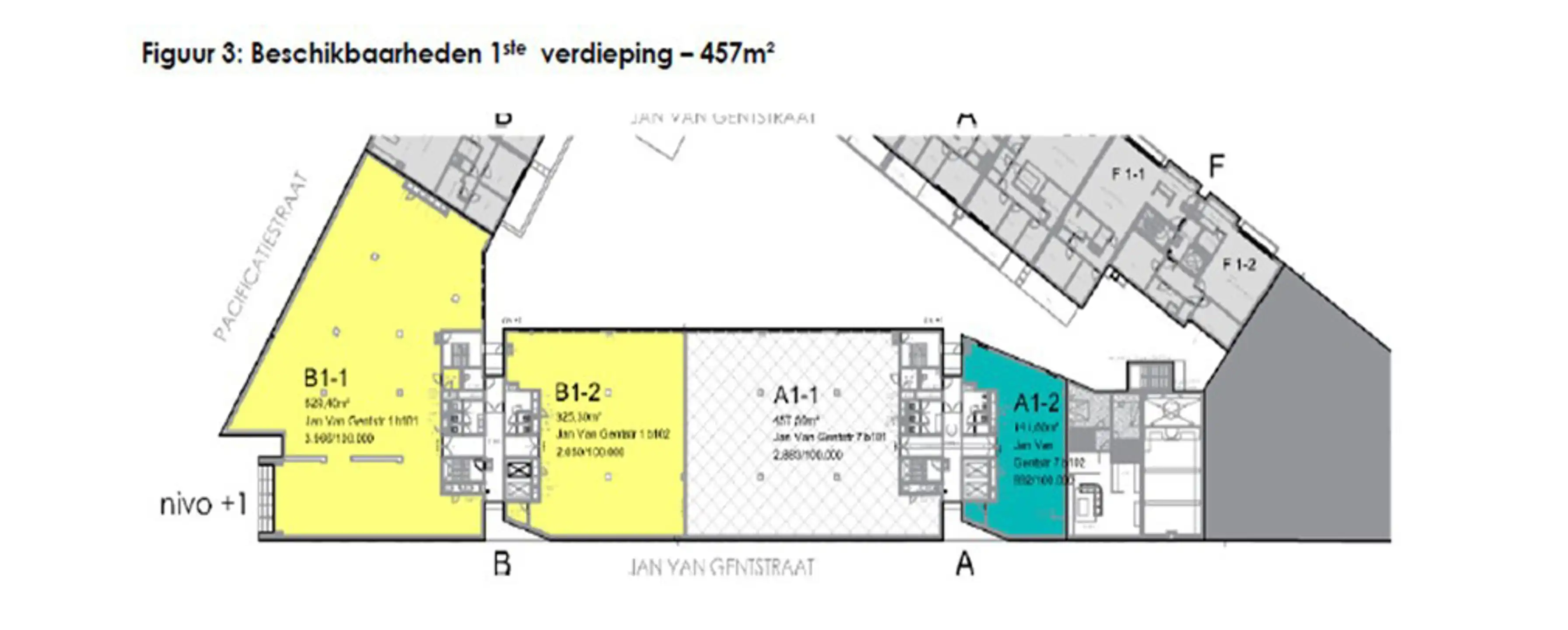 Kantoren te huur op Nieuw Zuid  : 311m²  -  457m²  -  769m² foto 5