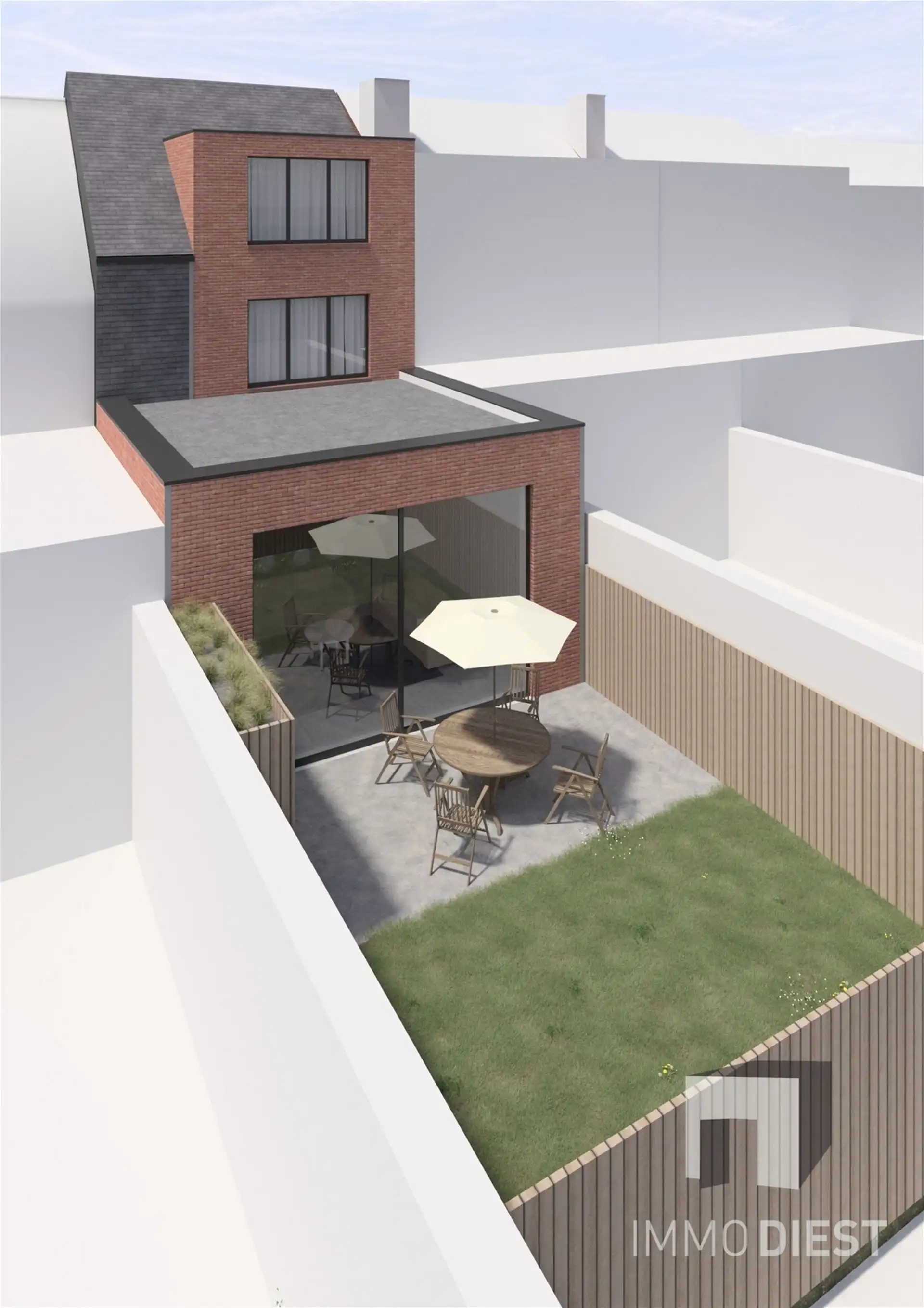 Bouwgrond van 1 are 42 ca te koop op gunstige locatie in Diest foto 3