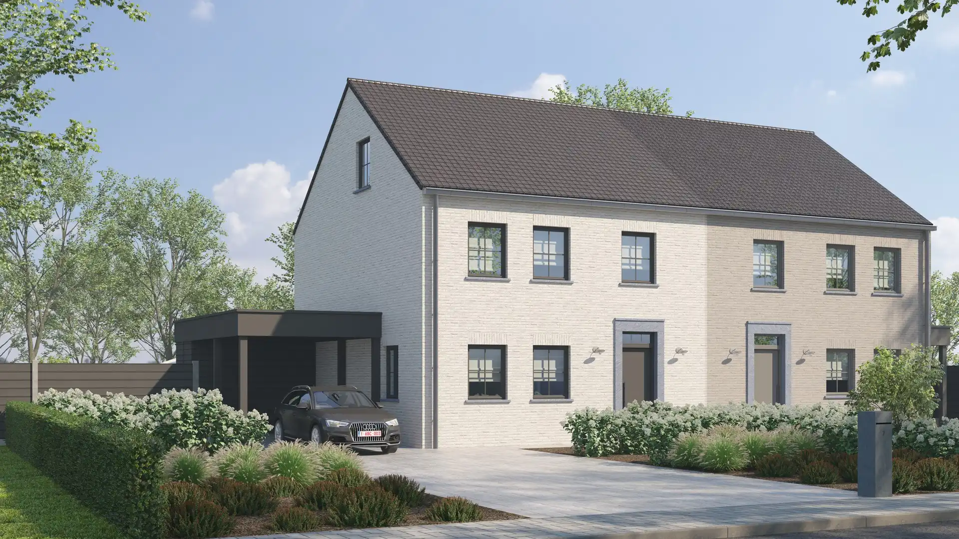 Projectgrond te koop van 1422m² bij dorpscentrum in Bottelare foto 3