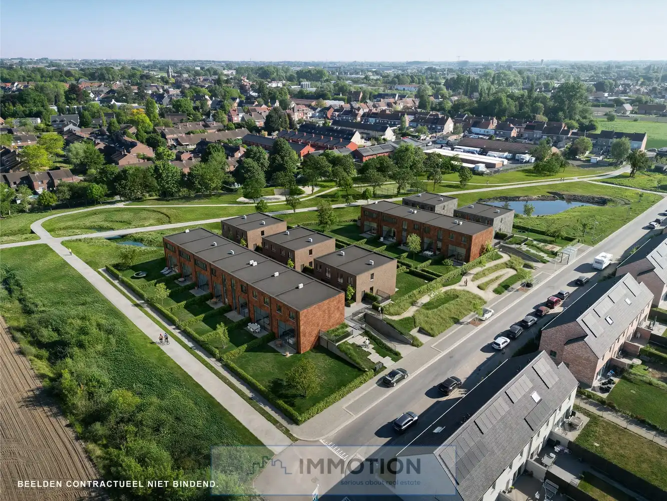 WOONPROJECT - HEULEHOF - 9 woningen met tuin - 20 % VERKOCHT foto {{pictureIndex}}