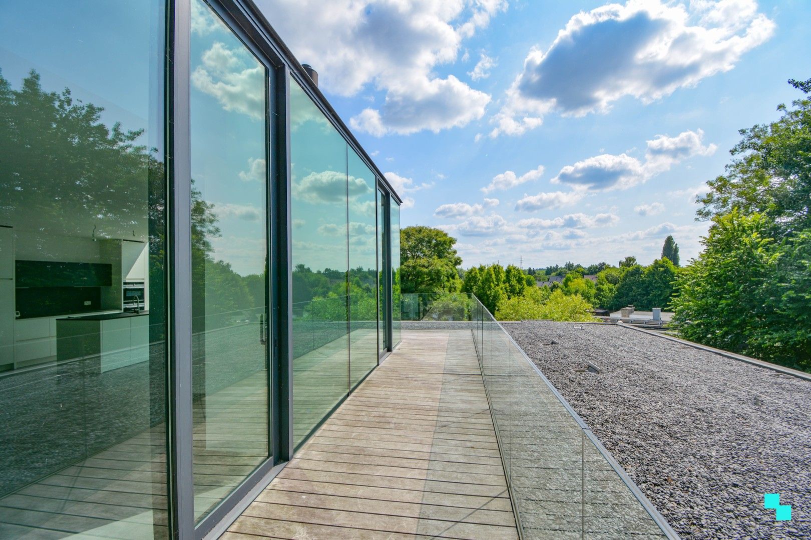 Magnifieke nieuwbouw penthouse omgeven door groen - Rumbeke foto 4