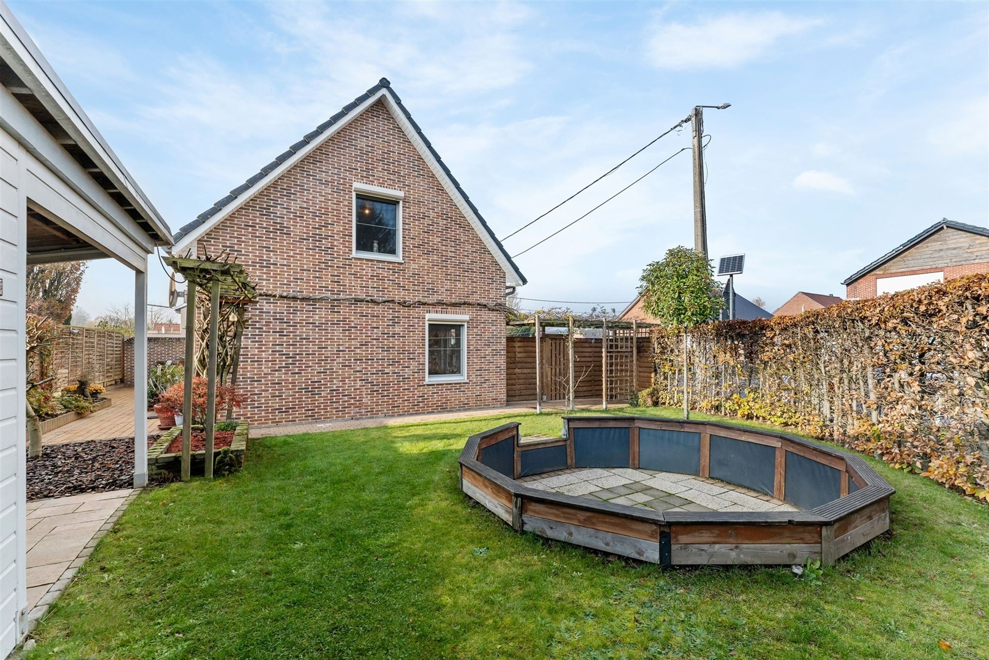 PERFECT ONDERHOUDEN HOB MET 3 SLAAPKAMERS RUSTIG GELEGEN OP EEN ZONNIG GEORIËNTEERD PERCEEL VAN 3A27CA TE BEVERLO. foto 20