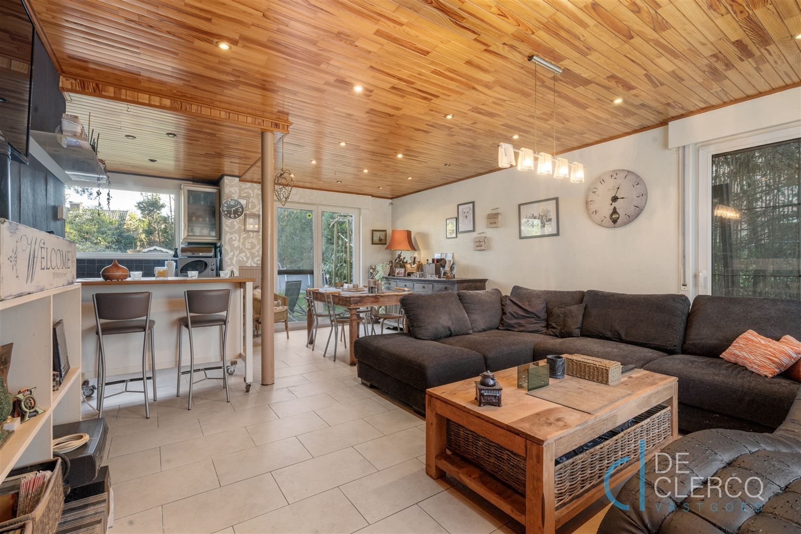 Woning met grote tuin te koop in groene omgeving Drongen!  foto 3