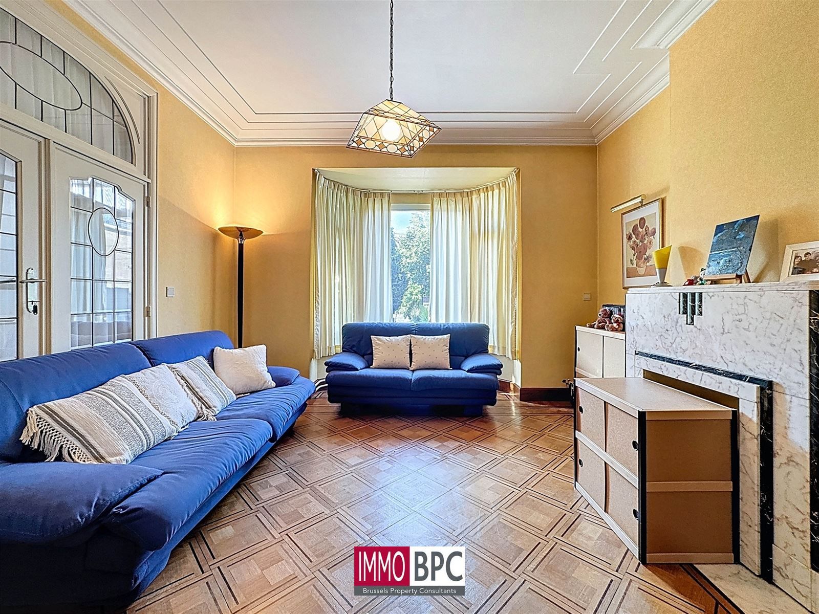 indrukwekkende art-decogetinte herenhuis in het hart van Sint-Agatha-Berchem foto 9