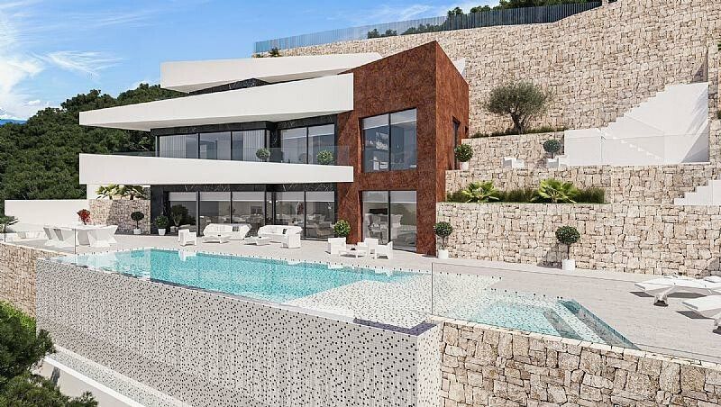 Luxe nieuwbouw villa in Raco de Galeno, Benissa foto 7