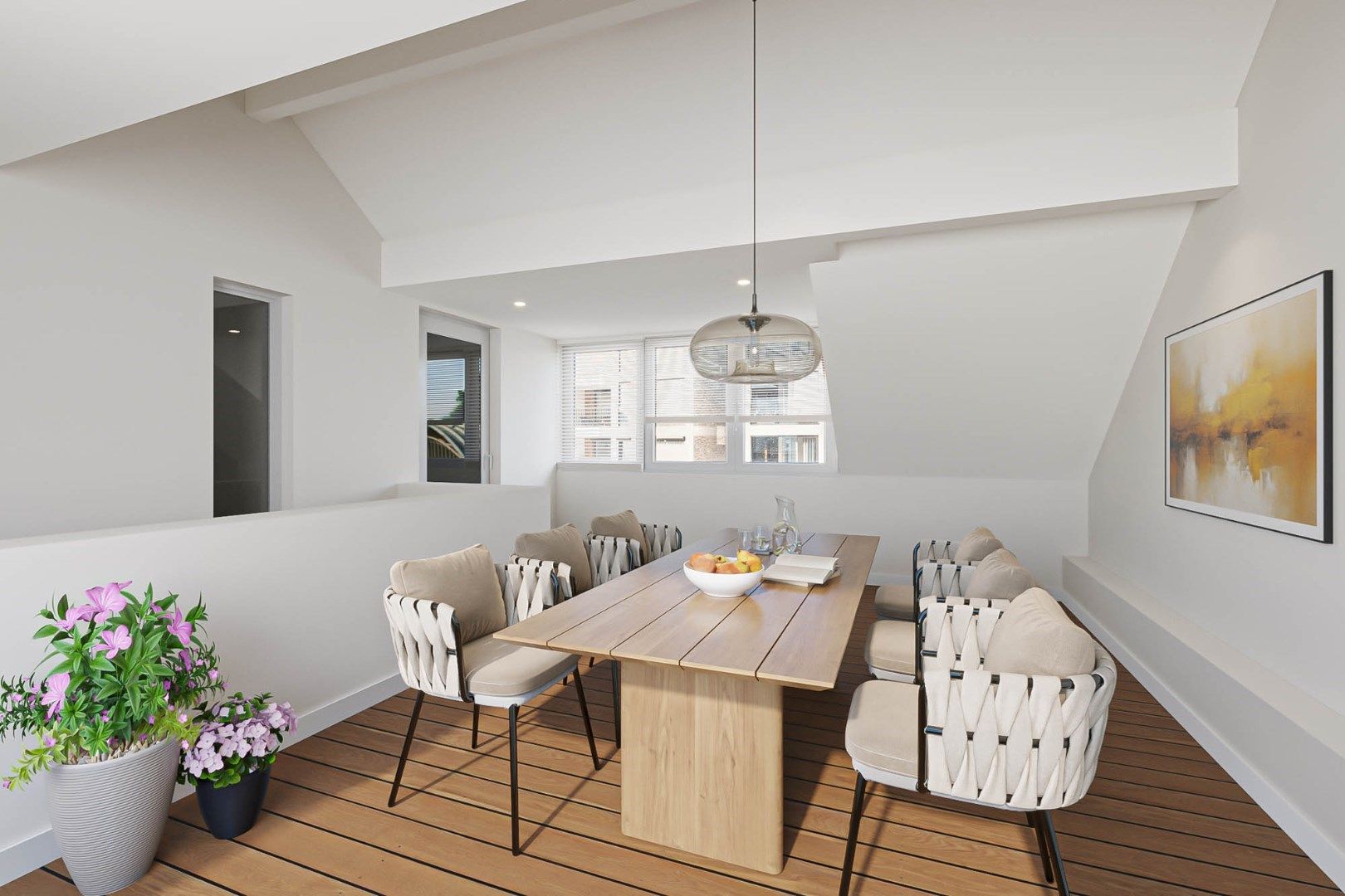 Duplexappartement (189 m²) met overdekt terras en garage in een statige herenwoning in het centrum van Hoeselt foto 22