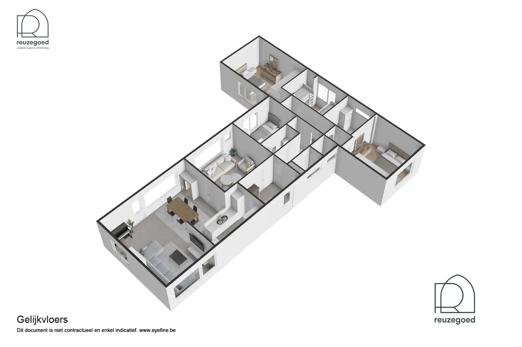 Unieke bungalow (4 slaapkamers) in het groen van Bonheiden  foto 28