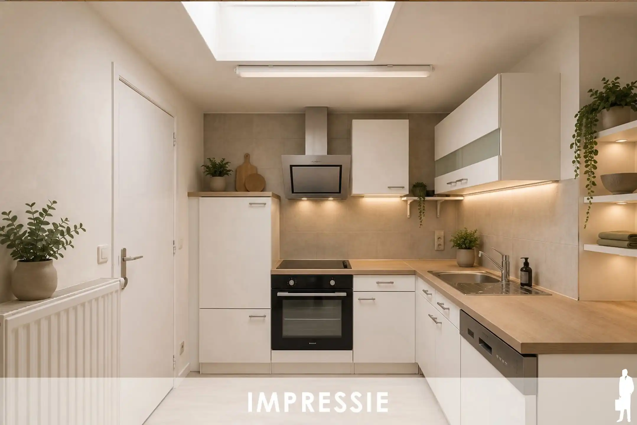 Charmante renovatiewoning met 2 ruime slaapkamers op een topligging in het centrum van Mechelen. foto 7