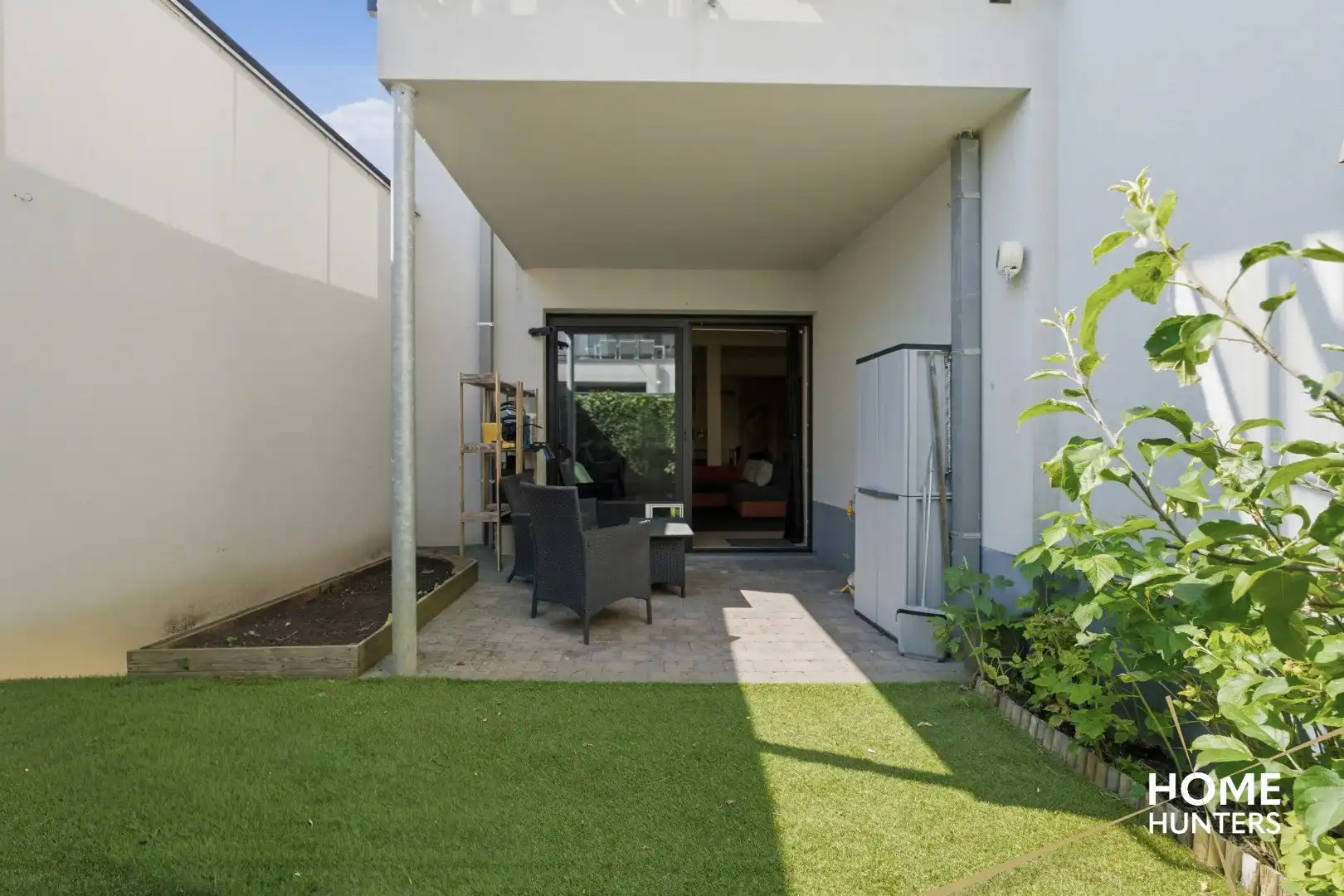 Gelijkvloers appartement met 2 terrassen en 2 slaapkamers  foto 9