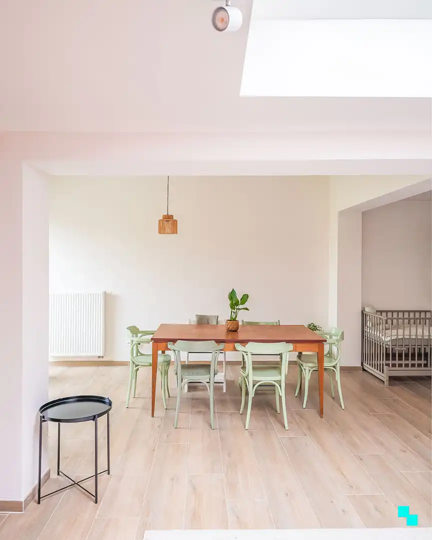 Instapklare rijwoning te Bottelare dorp met garage en tuin foto 15