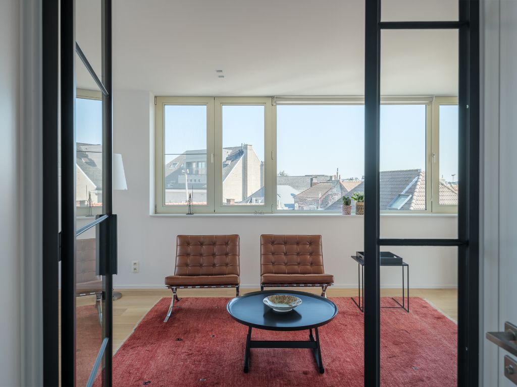 Stijlvol en luxueus 1slpk kamerappartement met ruim terras aan de Kouter foto 6