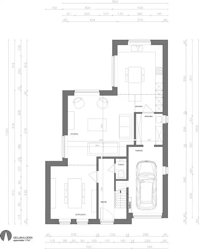 Nieuw te bouwen alleenstaande woning te Ruien. foto 4