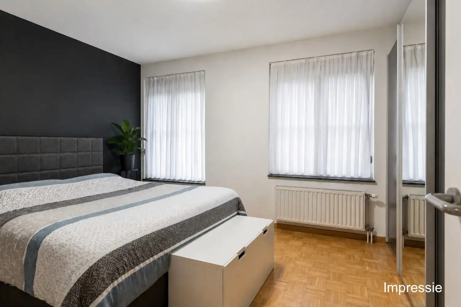 Gelijkvloers appartement met één slaapkamer op toplocatie te Lint foto 3