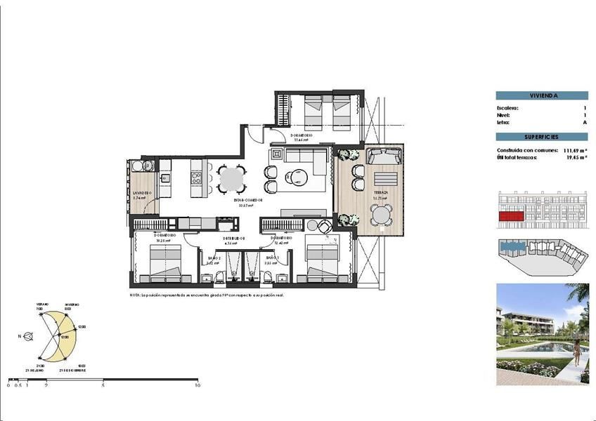 NIEUWBOUW IN OMHEIND PRIVÉRESORT IN DE PROVINCIE MURCIA foto 16