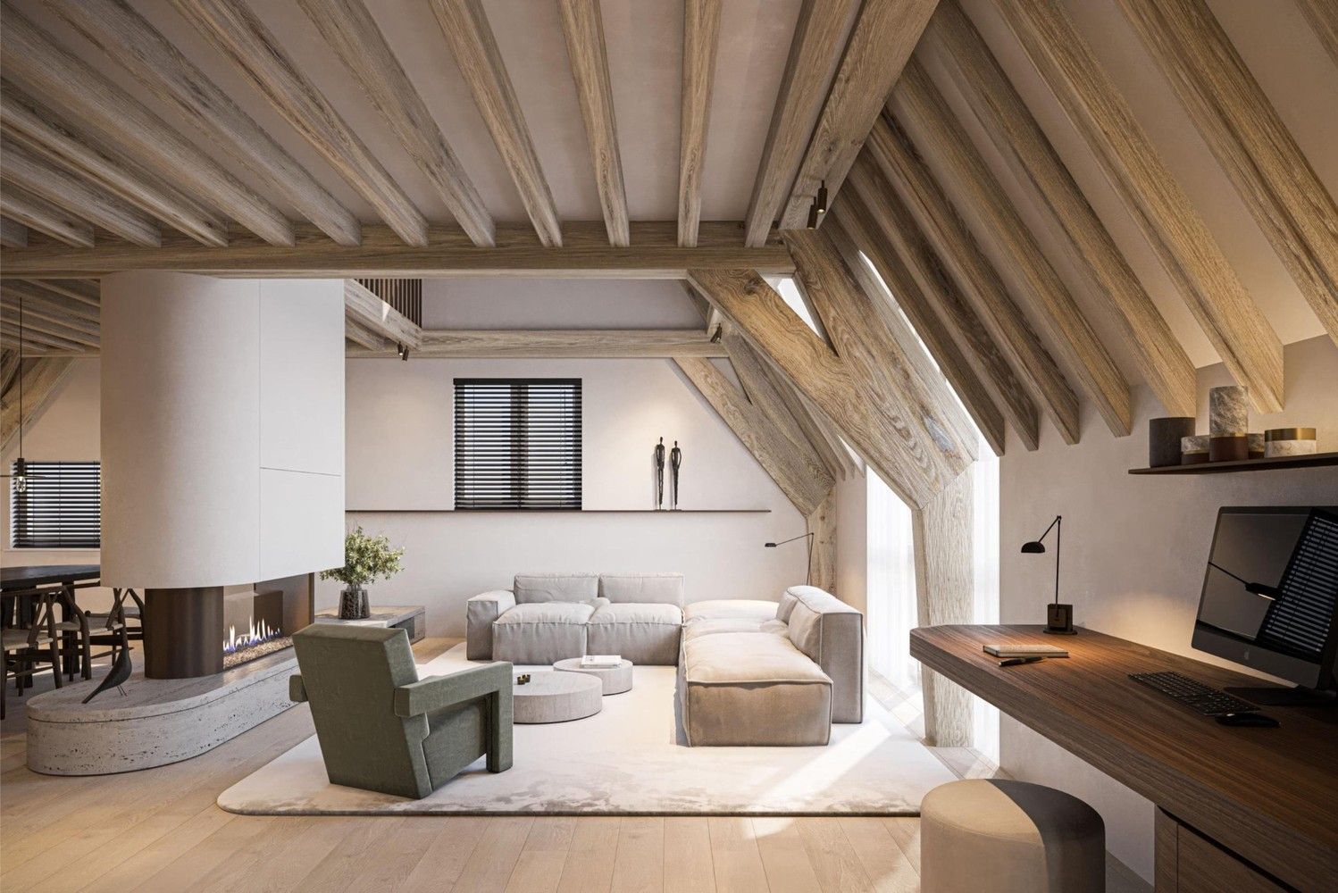 Unieke, lichtrijke loftduplex in het historisch centrum van Lier foto {{pictureIndex}}