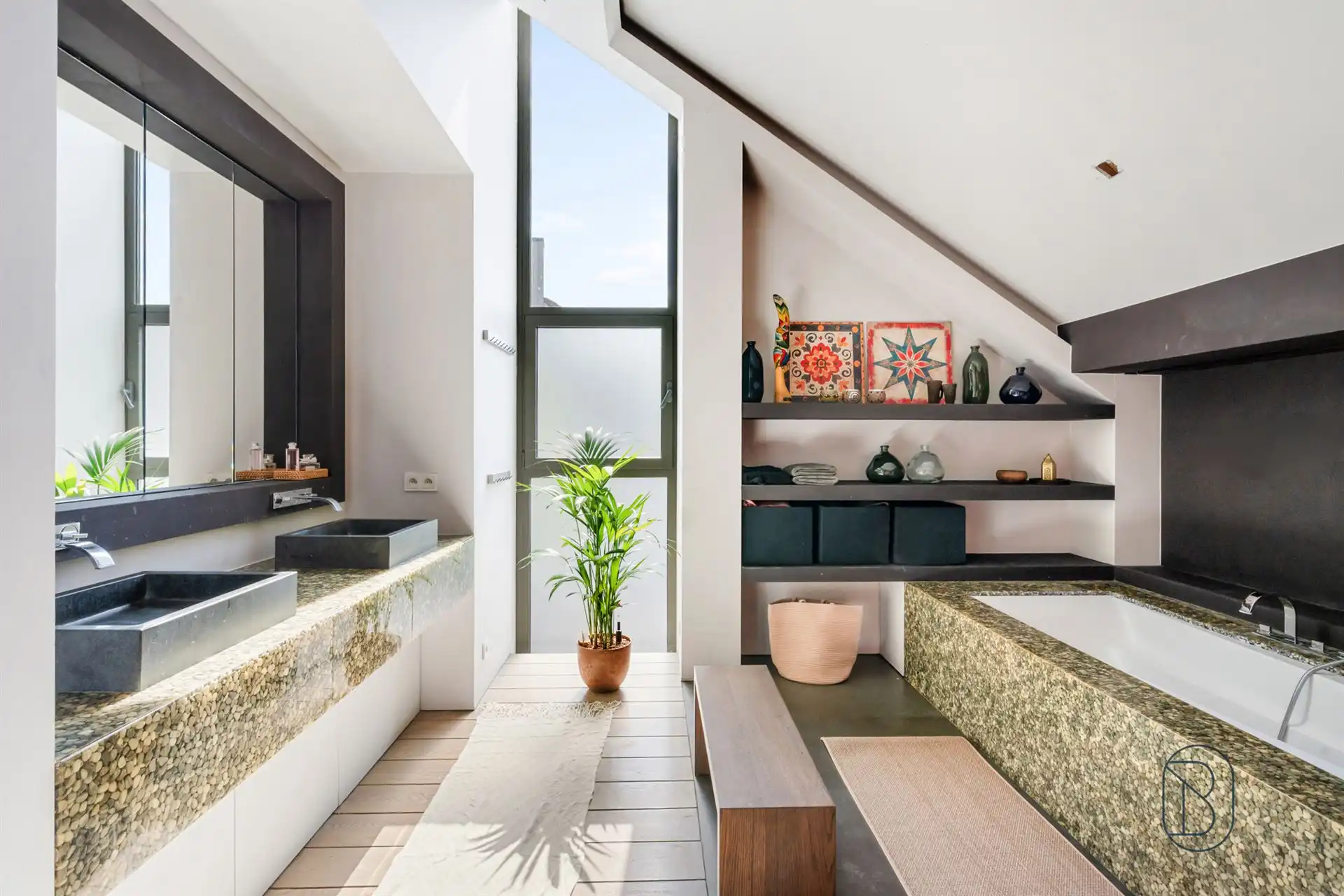 Wonen en werken (kantoren en loods): ideale investering!  foto 25