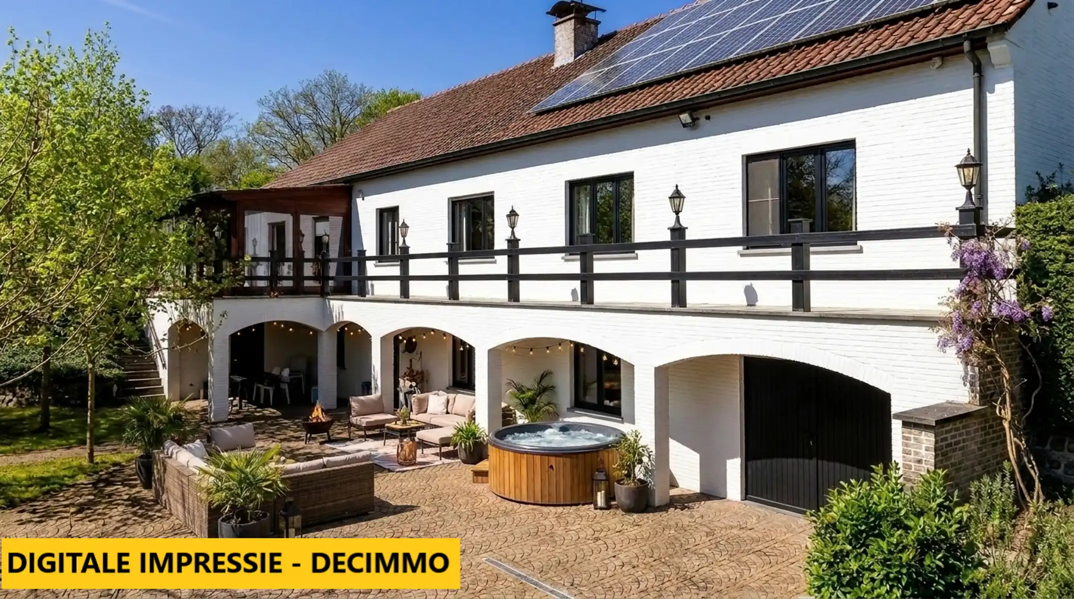 Ruim landhuis op ca. 3010 m² grond met ca. 736 m² bew.opp. foto 42
