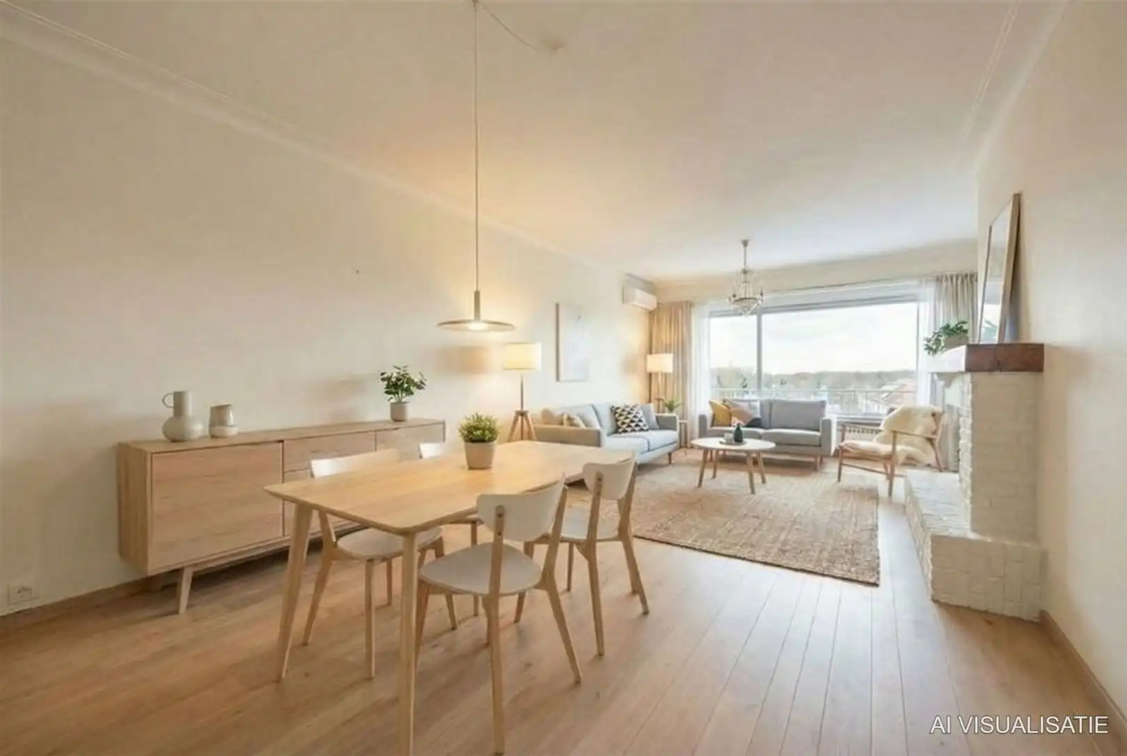 Centraal gelegen appartement met AIRCO, 2 slaapkamers en dressing. foto {{pictureIndex}}