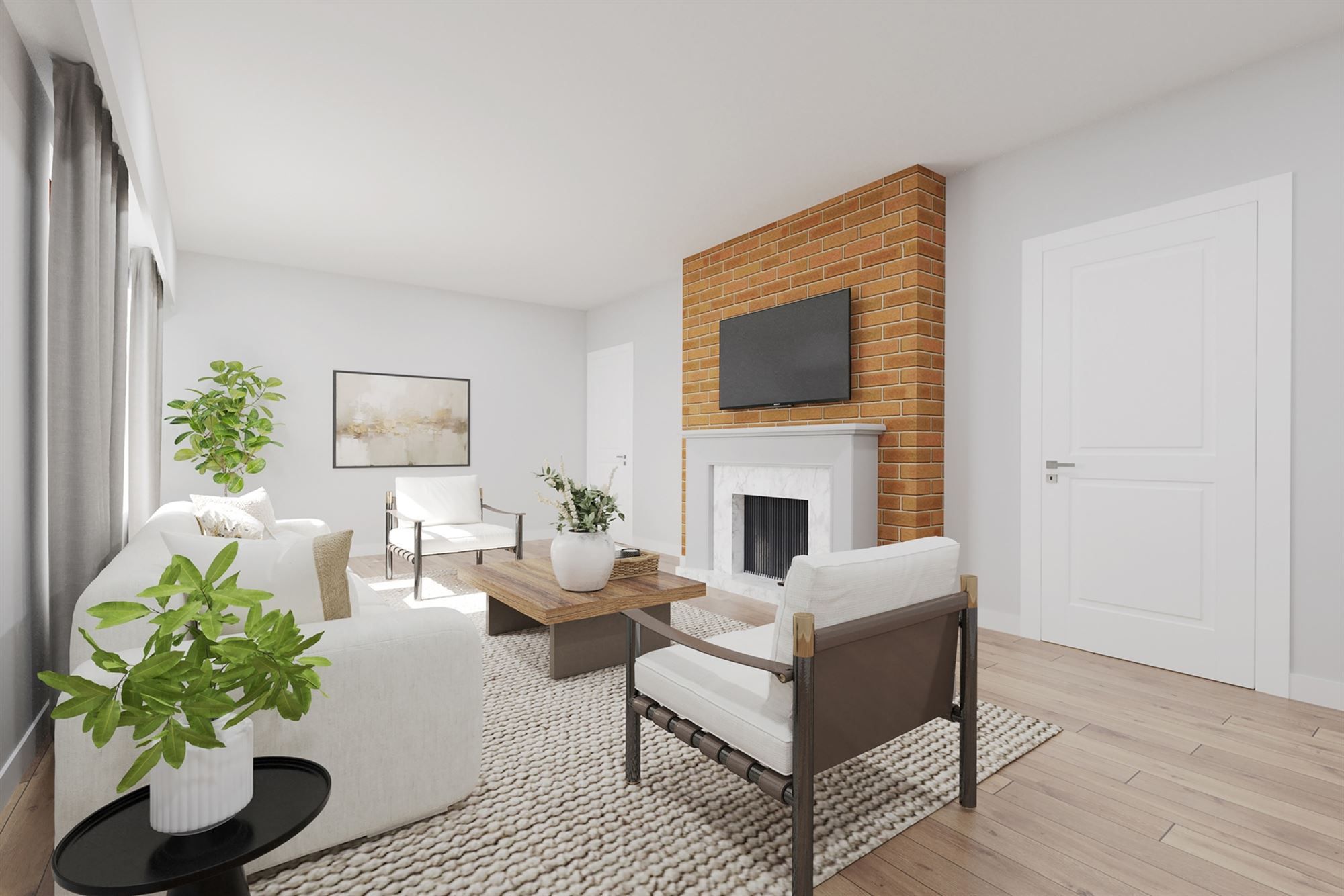 GOED ONDERHOUDEN GELIJKVLOERSE WONING MET 3 SLAAPKAMERS RUSTIG GELEGEN TE STAL foto 6