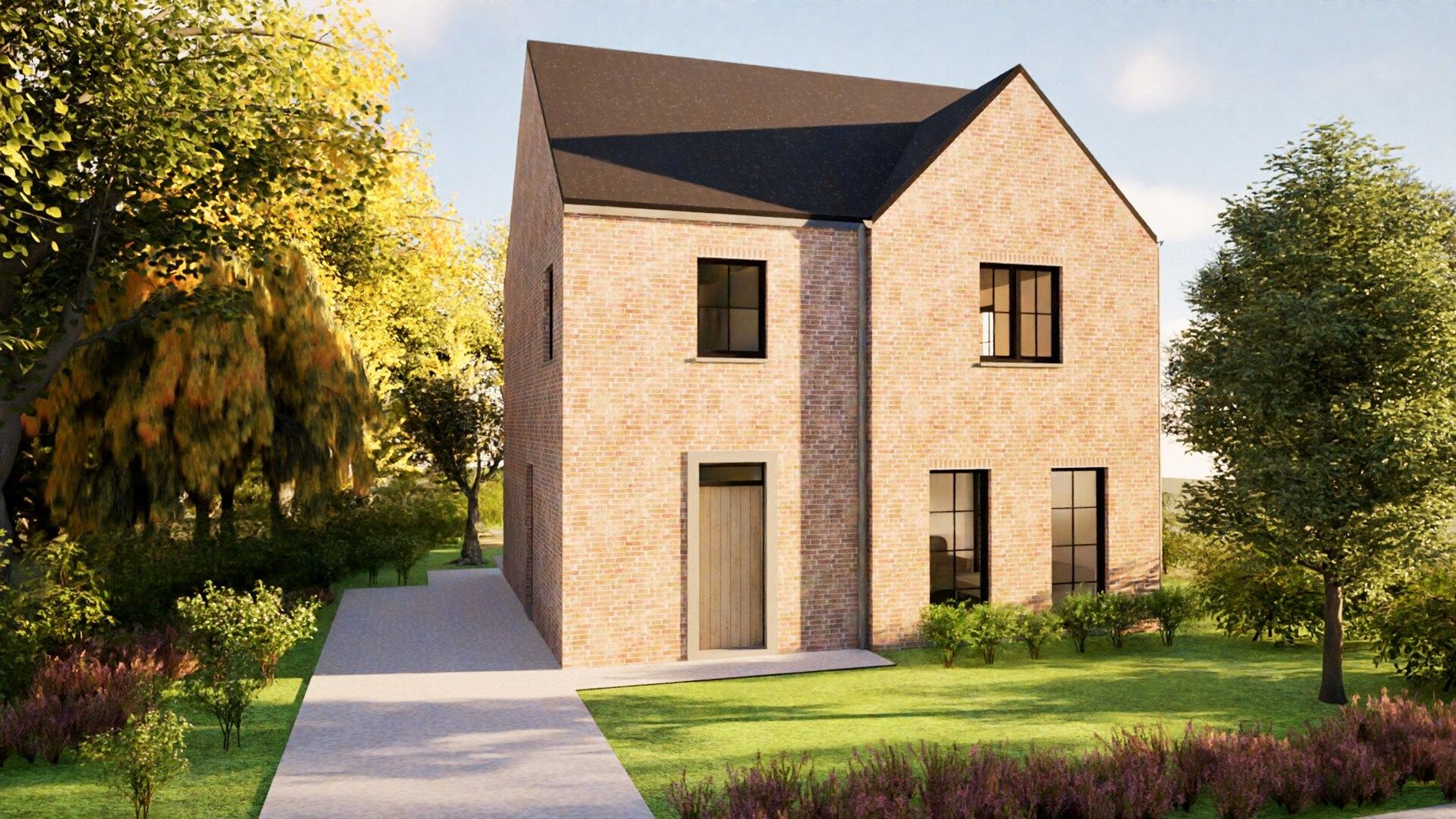 Stijlvolle Bijna Energie Neutrale nieuwbouwwoning op een perceel van 5a69ca gelegen op een zeer rustige locatie!  foto {{pictureIndex}}